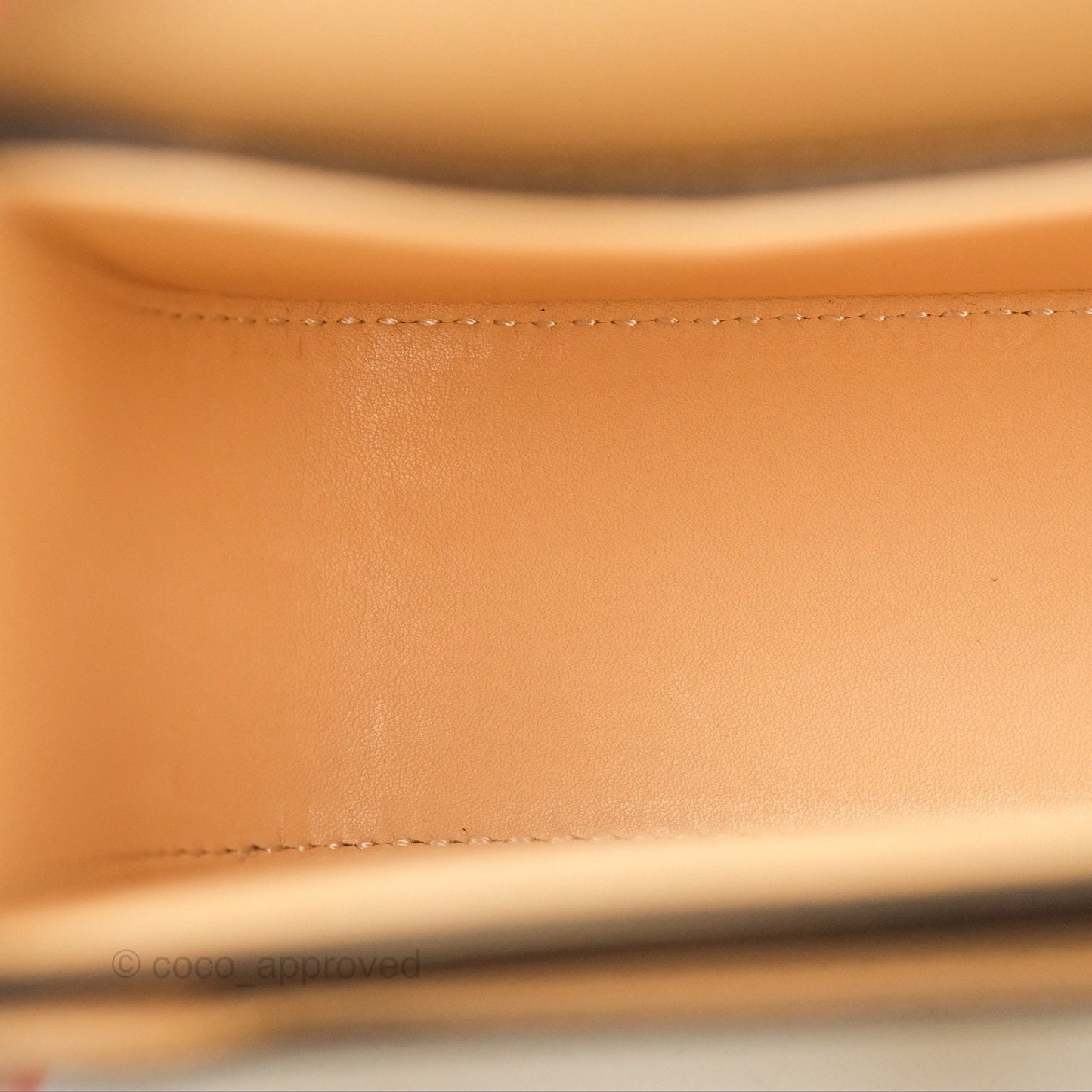 Delvaux Lingot Bag Latte Olen Calfskin
