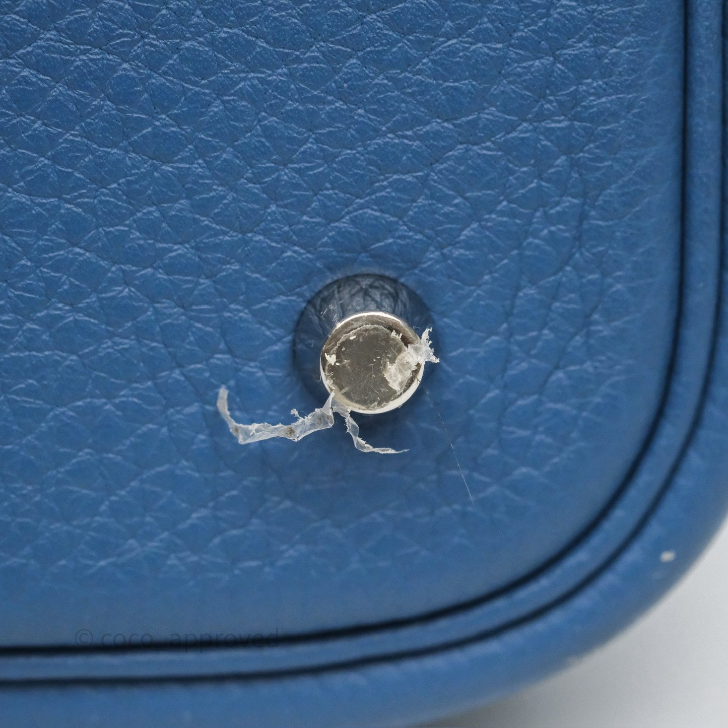 Hermès Picotin 22 Bleu Agate R2 Clemence Palladium Hardware