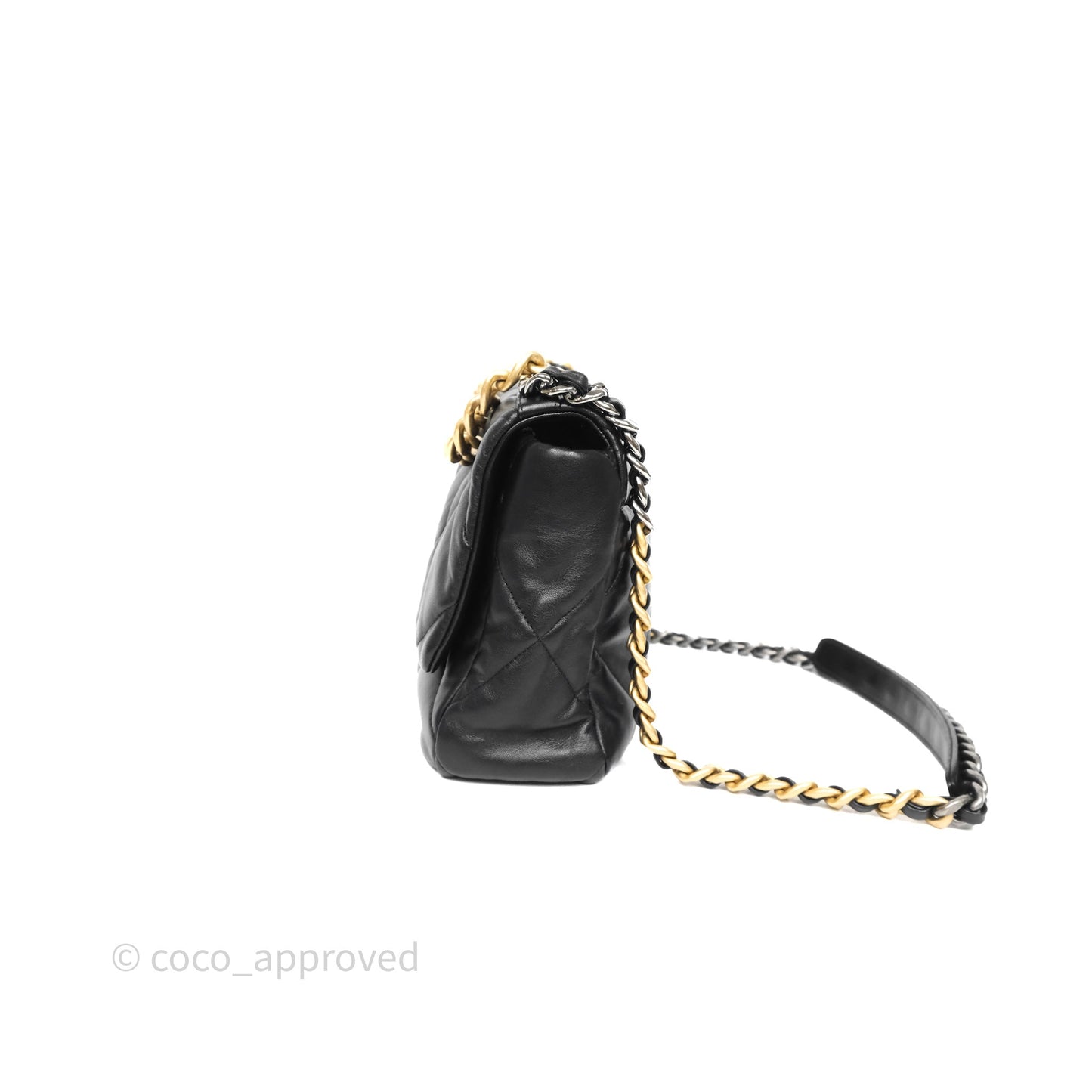Chanel 19 Medium Black Mixed Hardware
