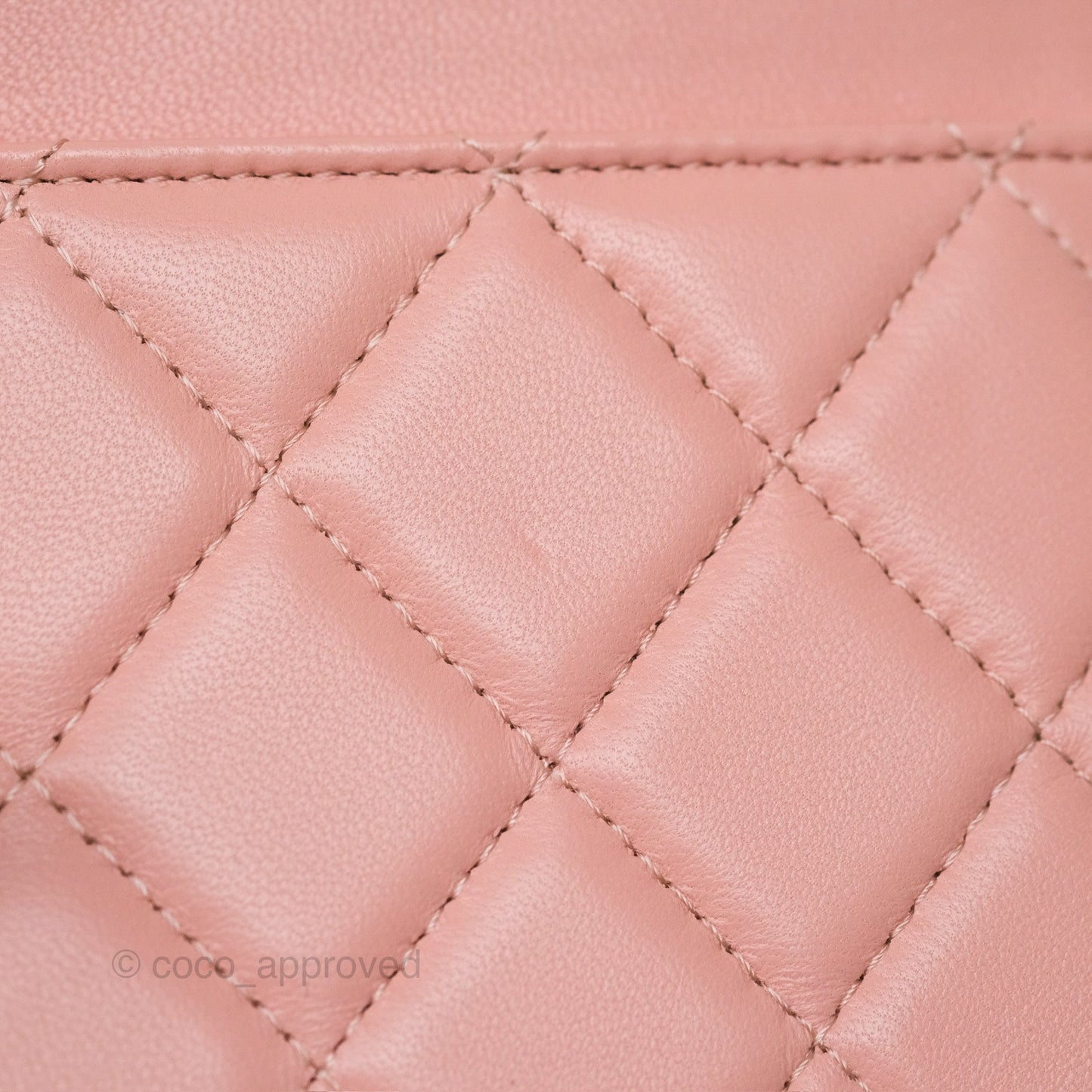 Chanel Trendy CC WOC Quilted Salmon Pink Lambskin Gold Hardware