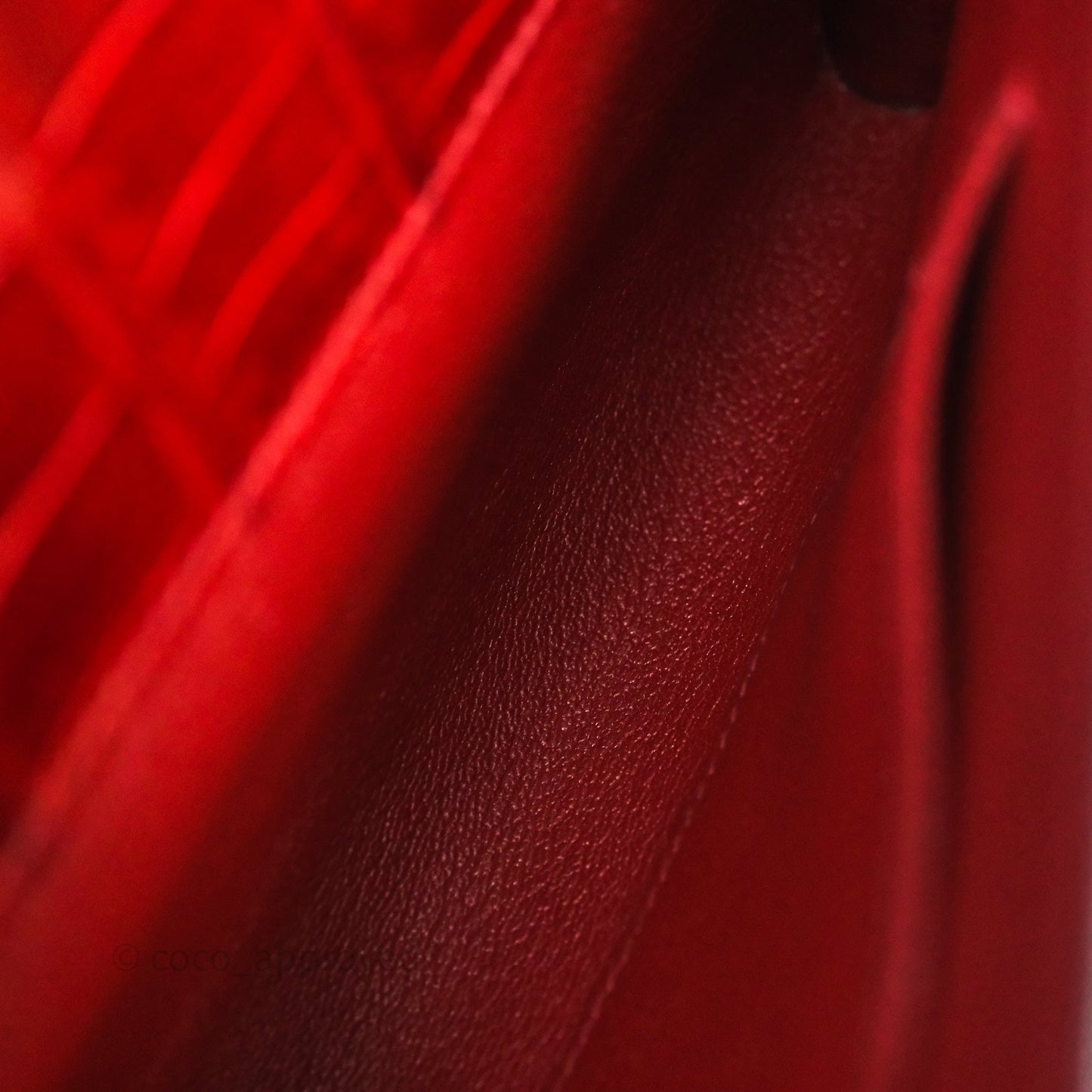 Hermes Kelly Cut Rouge H Shiny Niloticus Crocodile Gold Hardware