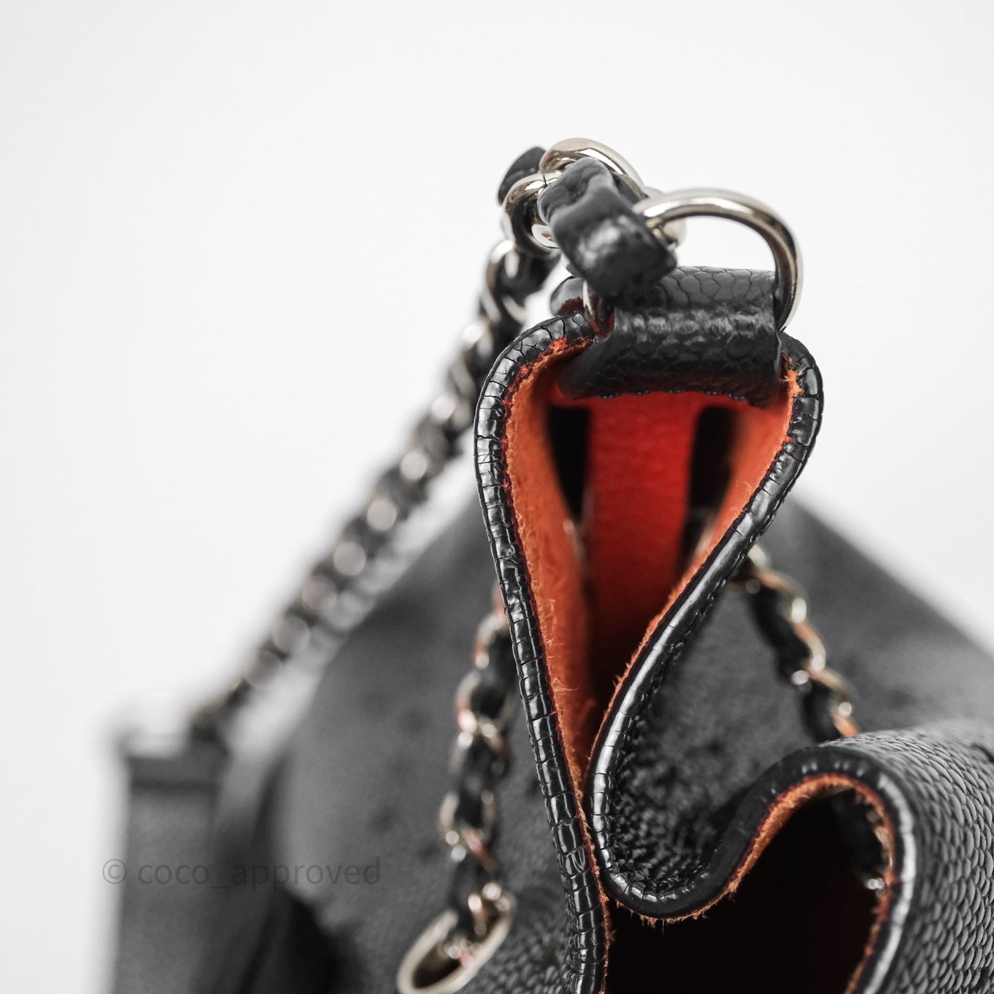 Chanel CC Drawstring Bucket Bag Black Caviar