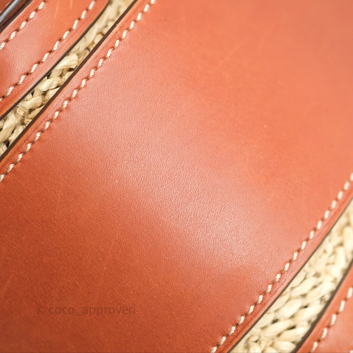 Delvaux Cool Box MM Bohème Raffia Brown