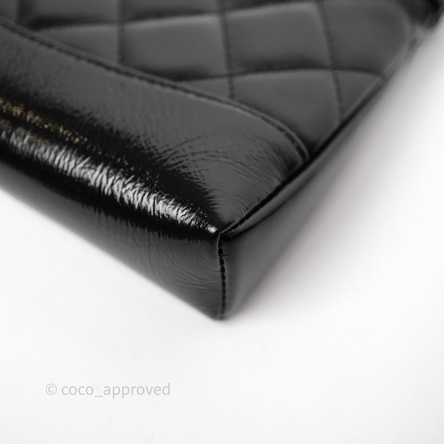 Chanel Nano 31 Black Shiny Lambskin Gold Hardware