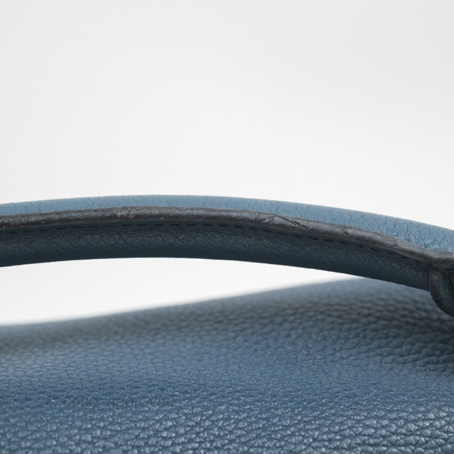 Loewe Small Puzzle Bag Navy Grained Calfskin