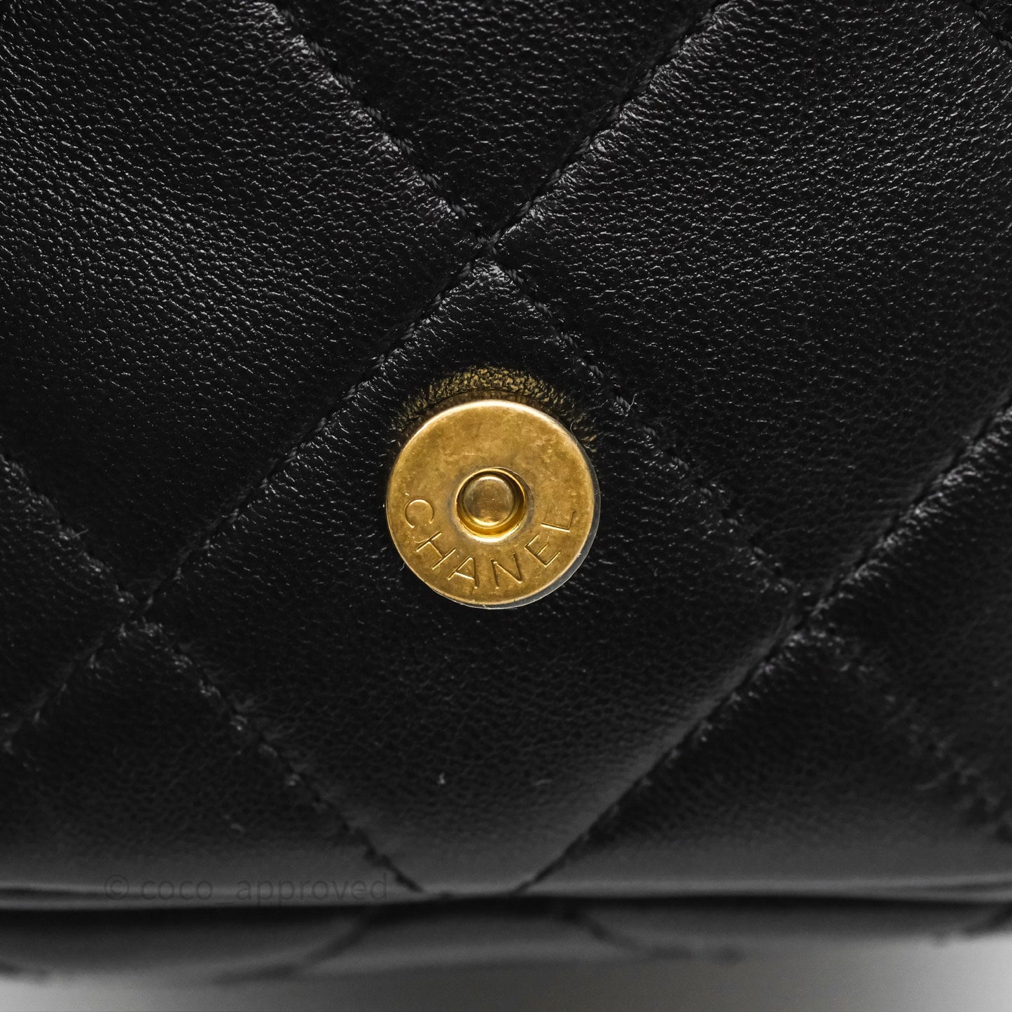 Chanel Quilted Large Trendy Double Pocket Hobo Black Lambskin Gold Hardware