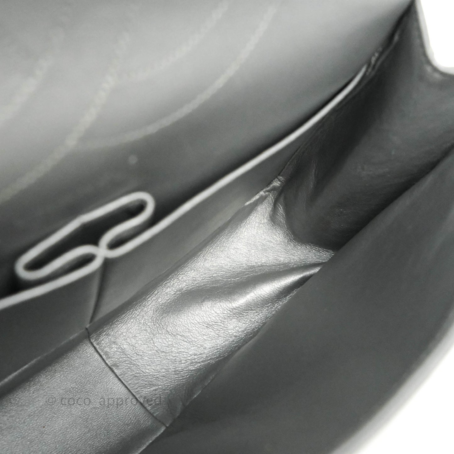 Chanel Reissue 227 Quilted Aged Calfskin Silver Ruthenium Hardware