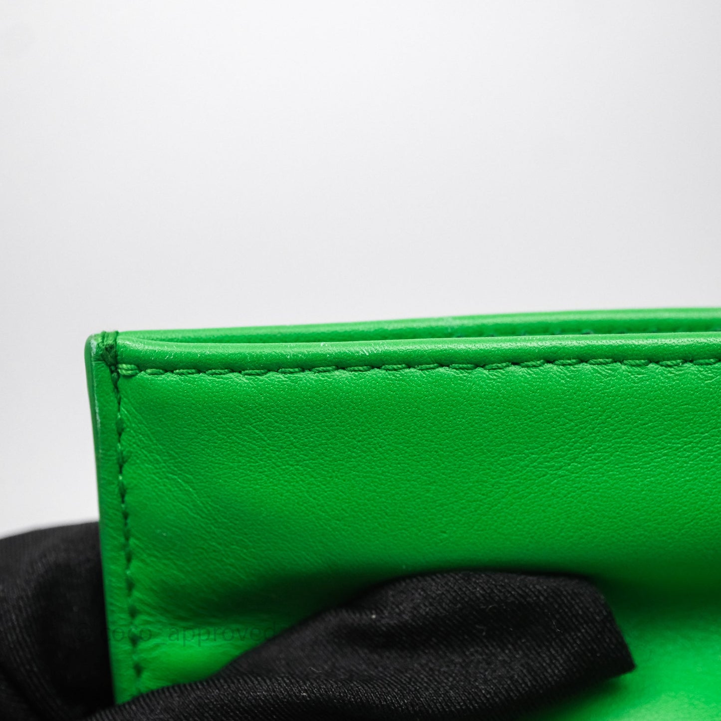 Bottega Veneta Mini Twist Knot Bag Green