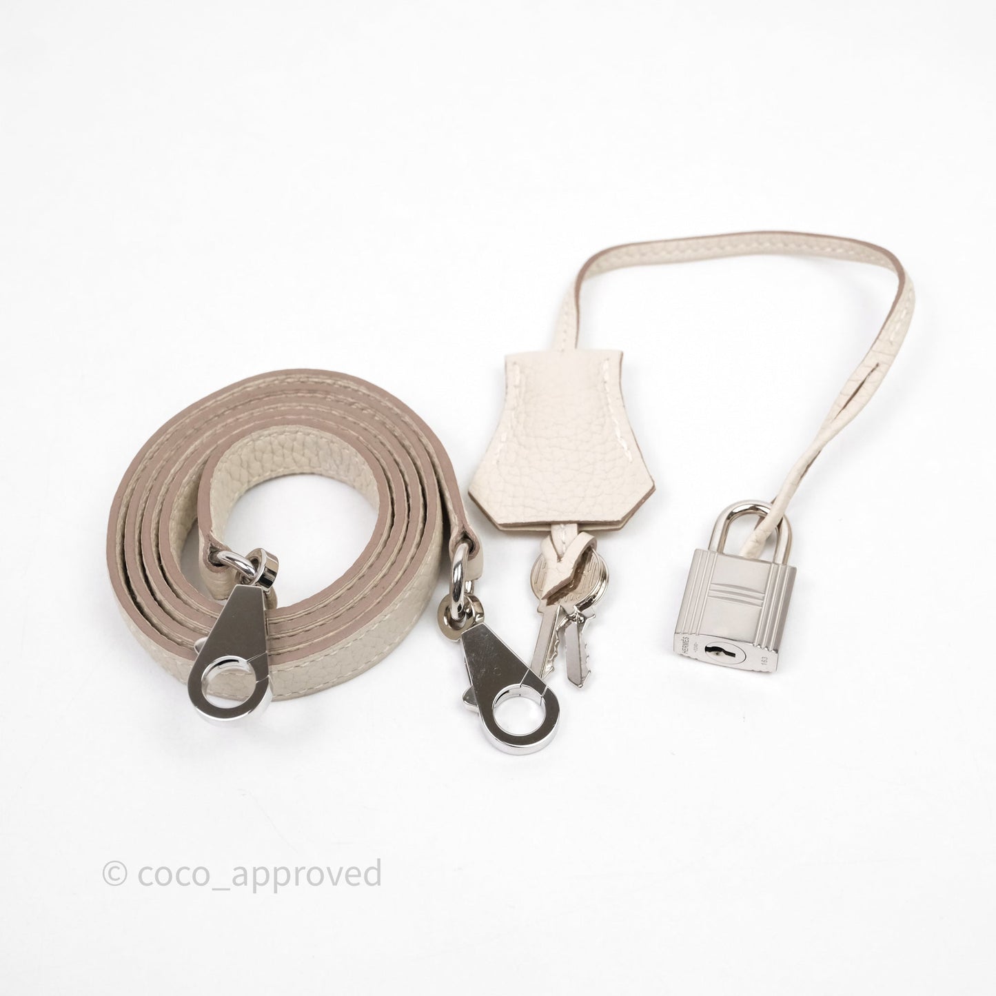 Hermes Bolide 31 Clemence Craie 10 Palladium Hardware
