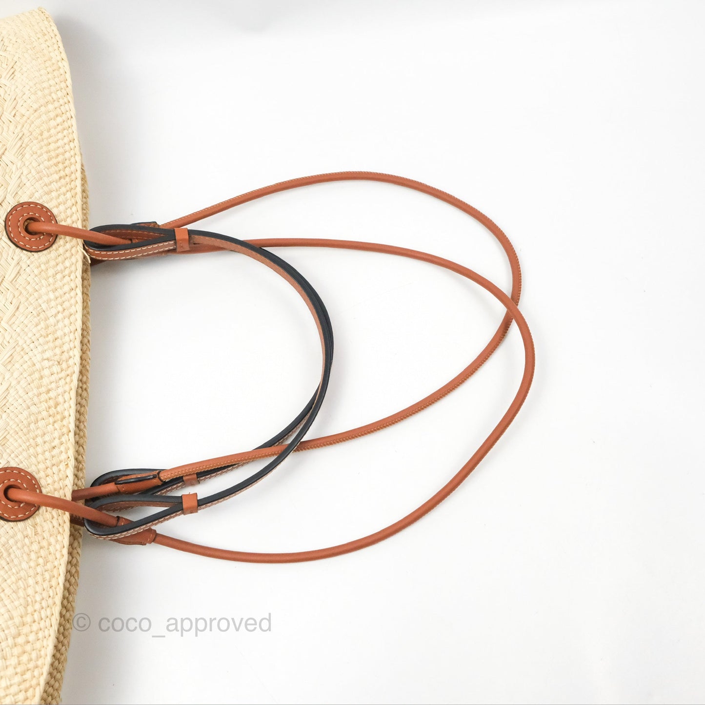 Loewe x Paula’s Ibiza Woven Anagram Basket Bag Natural/Tan