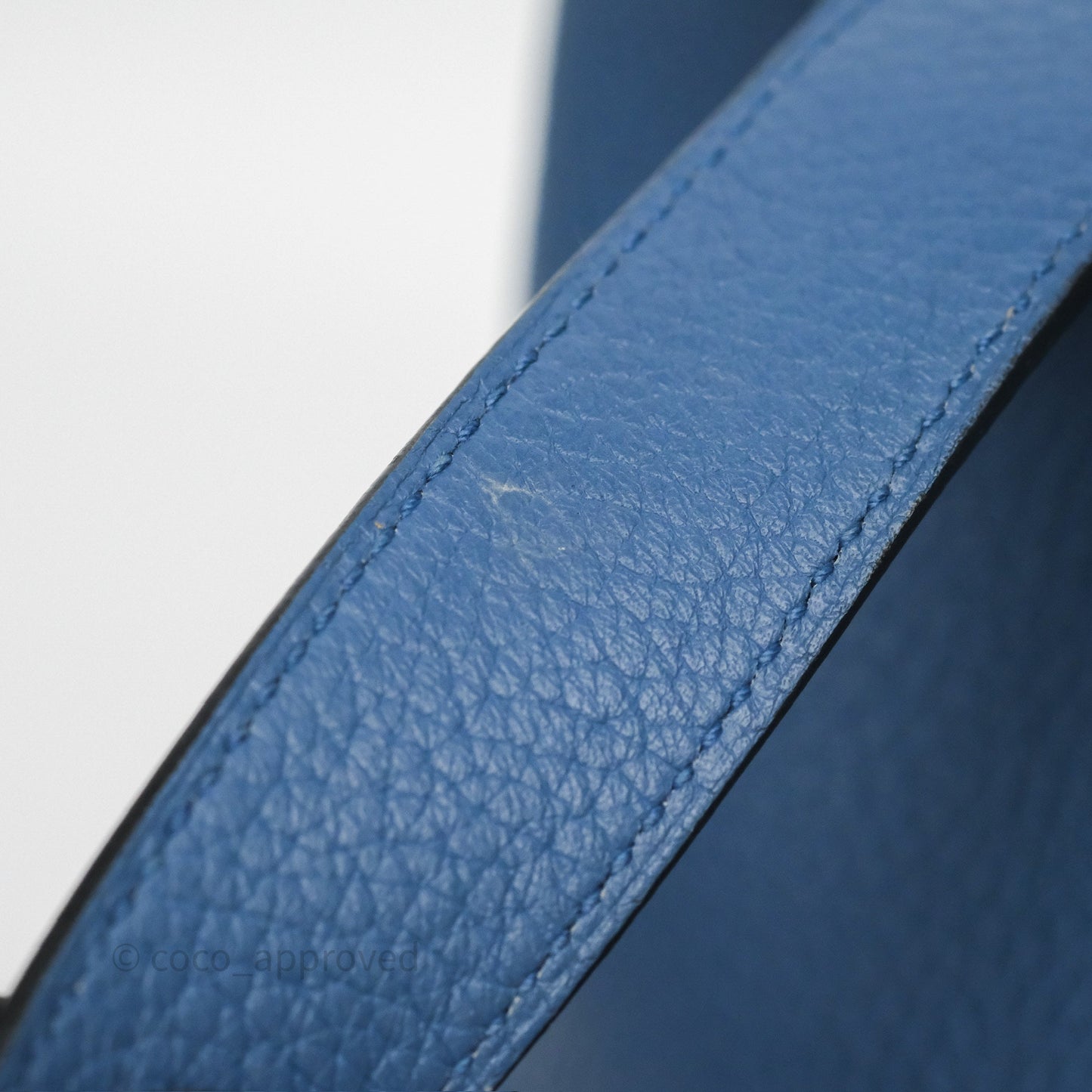Hermès Picotin 22 Bleu Agate R2 Clemence Palladium Hardware