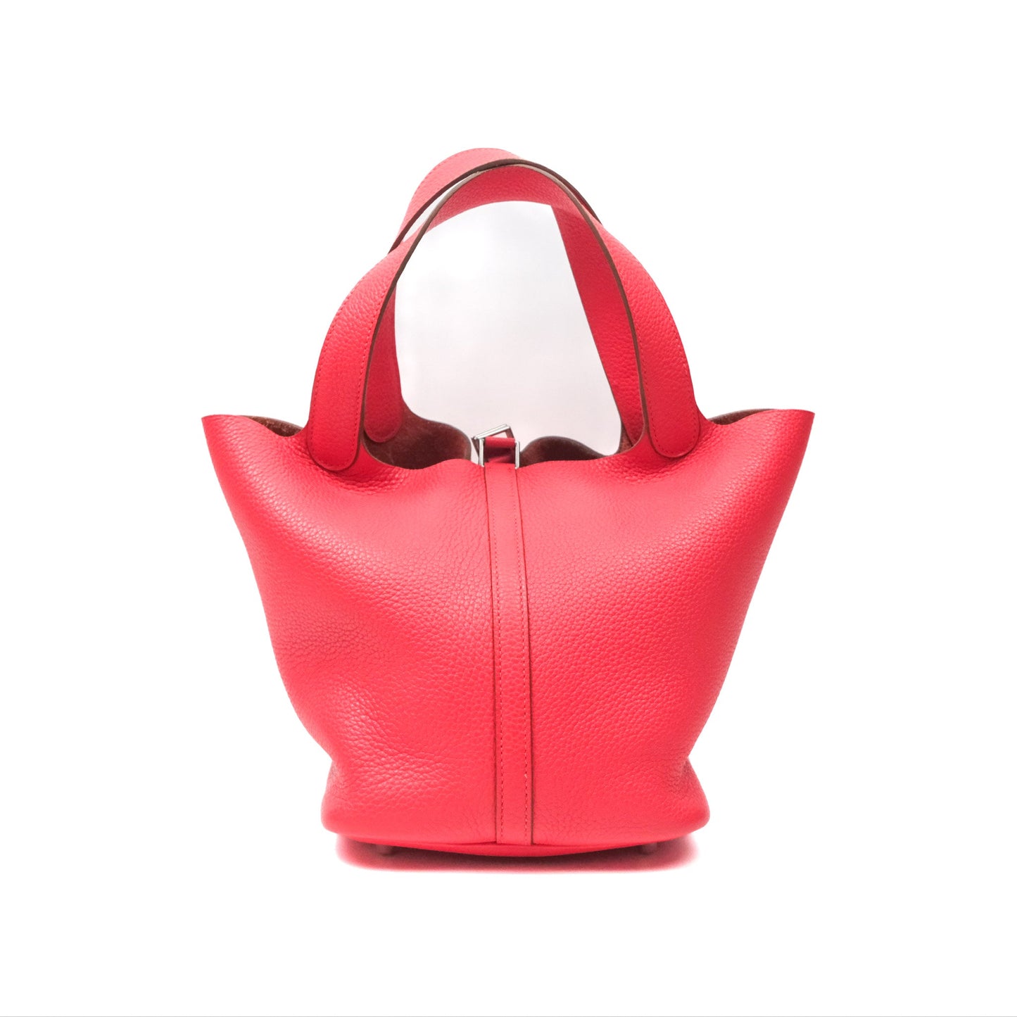Hermès Picotin Lock 22 Rose Jaipur Clemence Palladium Hardware