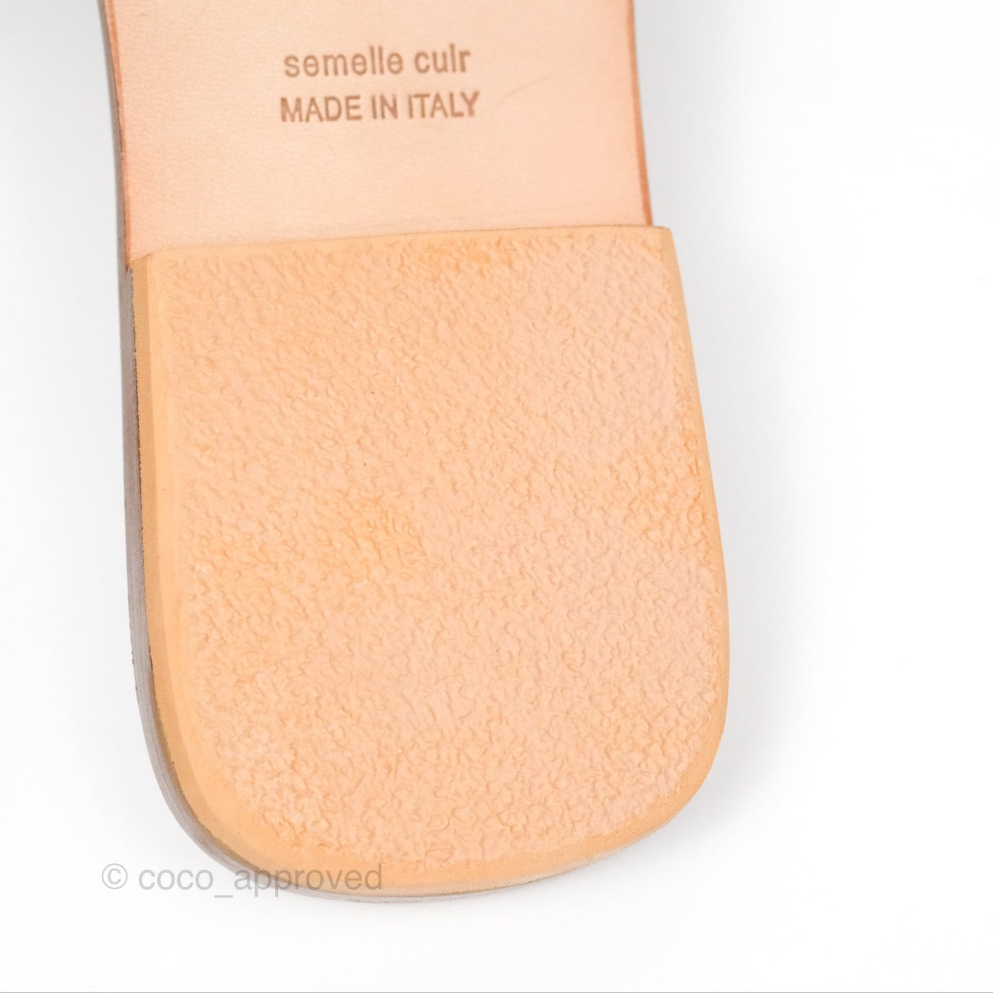 Hermès Oran Sandals in White Size 39