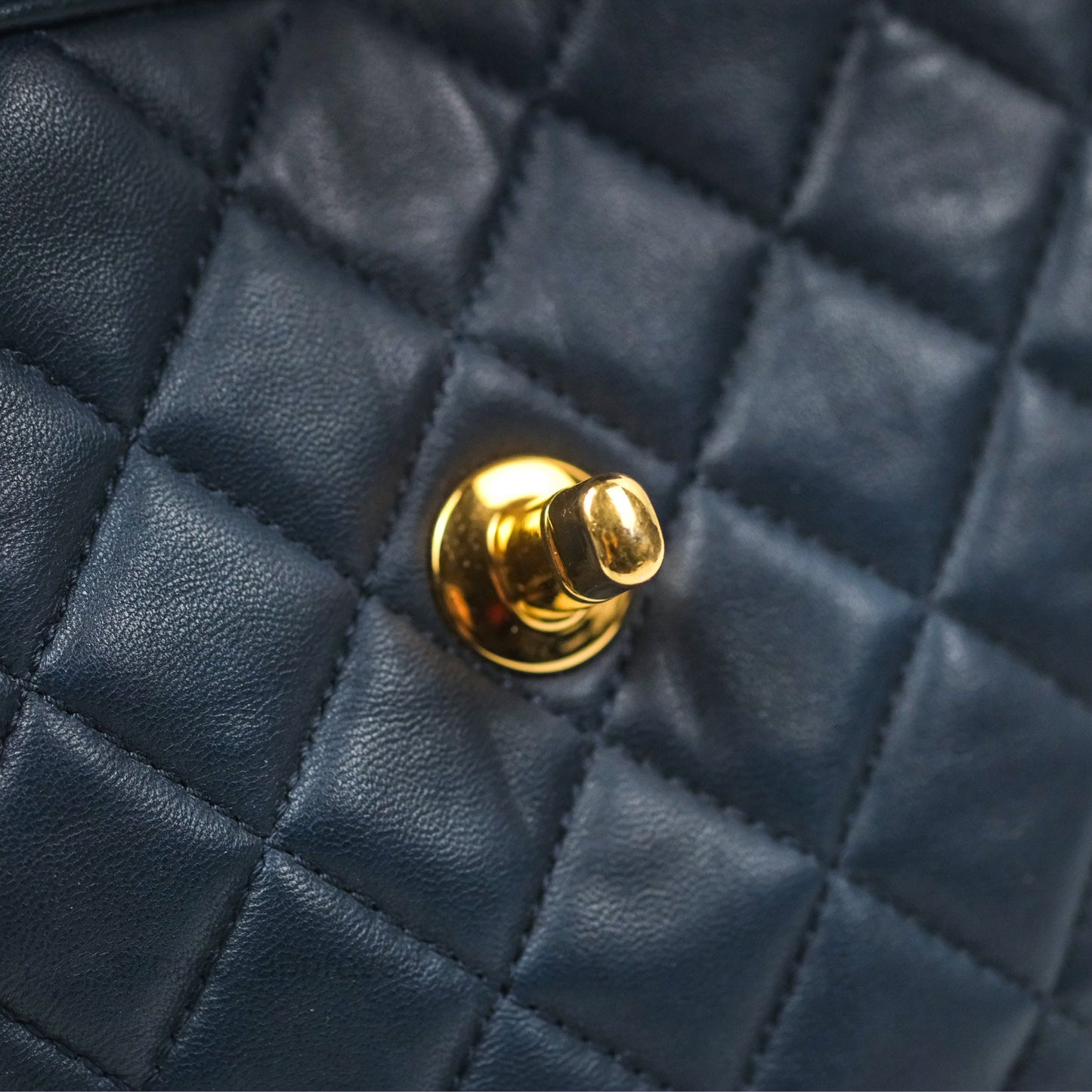 Chanel Mini Navy Calfskin Urban Spirit Backpack ⁣⁣⁣⁣⁣⁣⁣⁣⁣⁣⁣⁣⁣⁣Gold Hardware