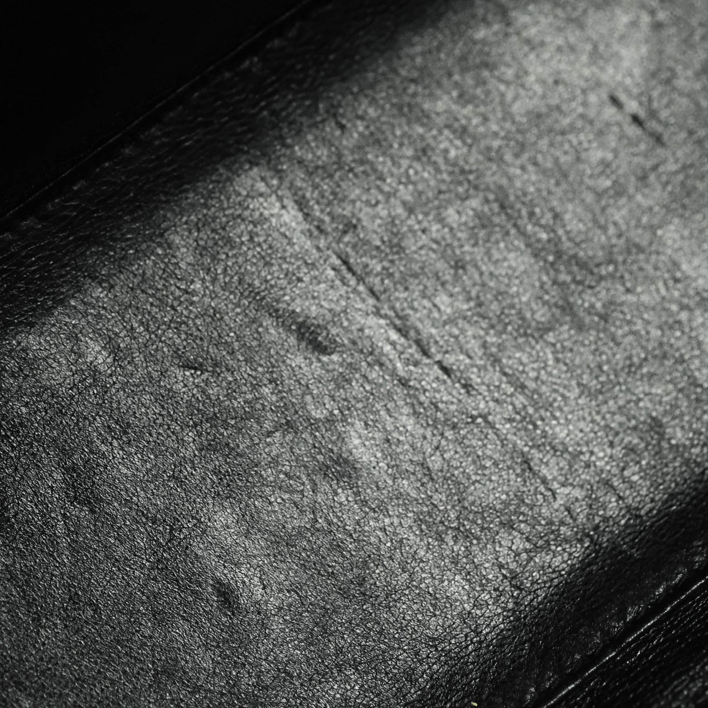 Chanel Quilted Black Caviar Tote Silver Hardware