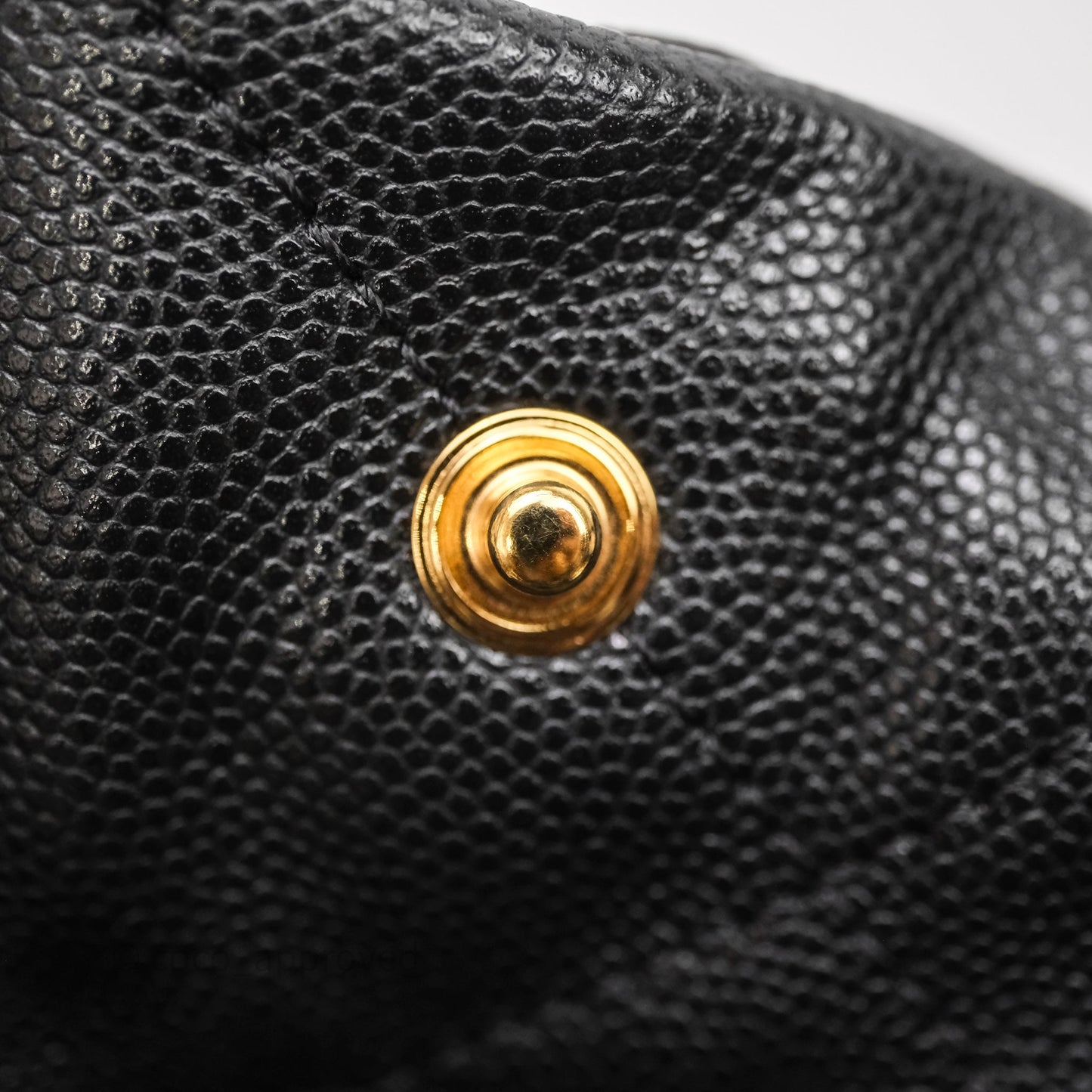 Chanel 22 Small Black Caviar Aged Gold Hardware