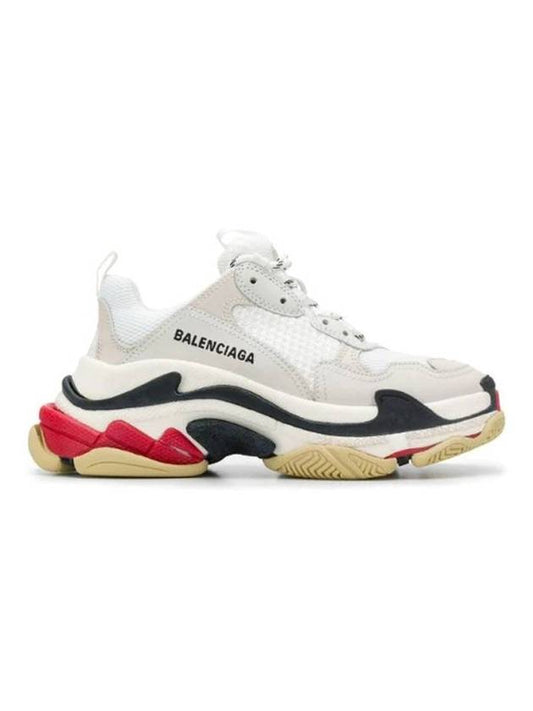 Luxury Balenciaga Triple S Low-Top Sneakers Black Grey