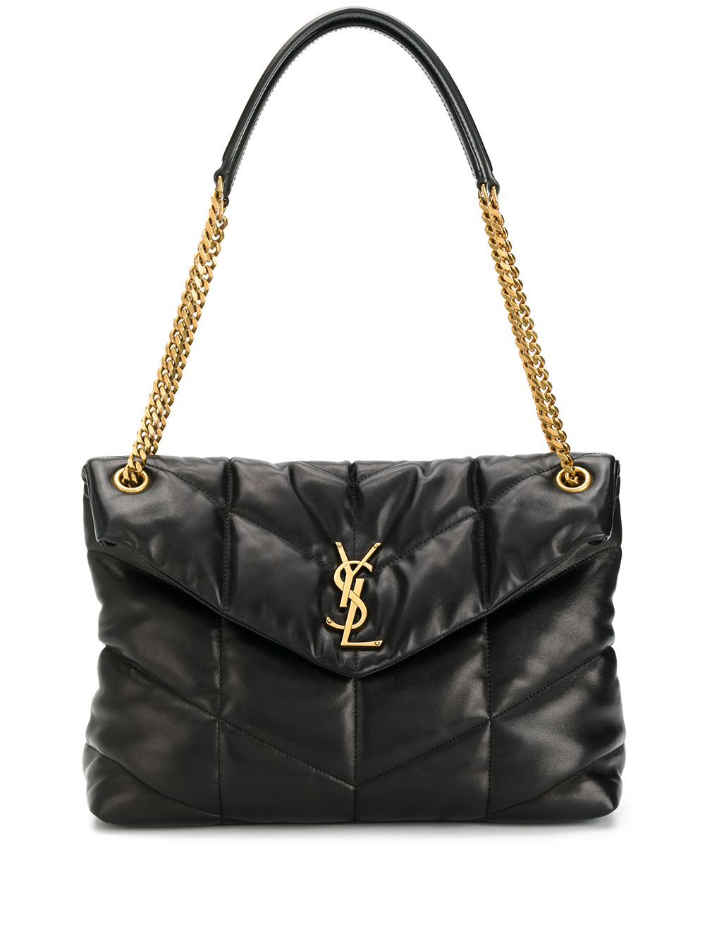 Luxury Saint Laurent Women's Puffer Medium Bag in Black | 5774751EL07