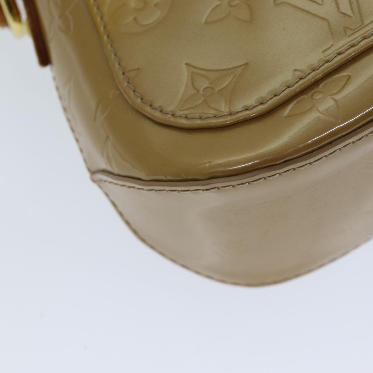 LOUIS VUITTON Vernis Minna Street Shoulder Bag Noisette M91508 LV 73021