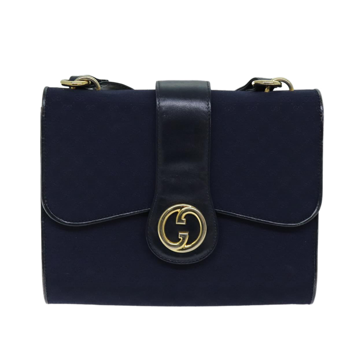 Luxury Gucci Trending 2025 Micro GG Canvas Shoulder Bag Navy  73031