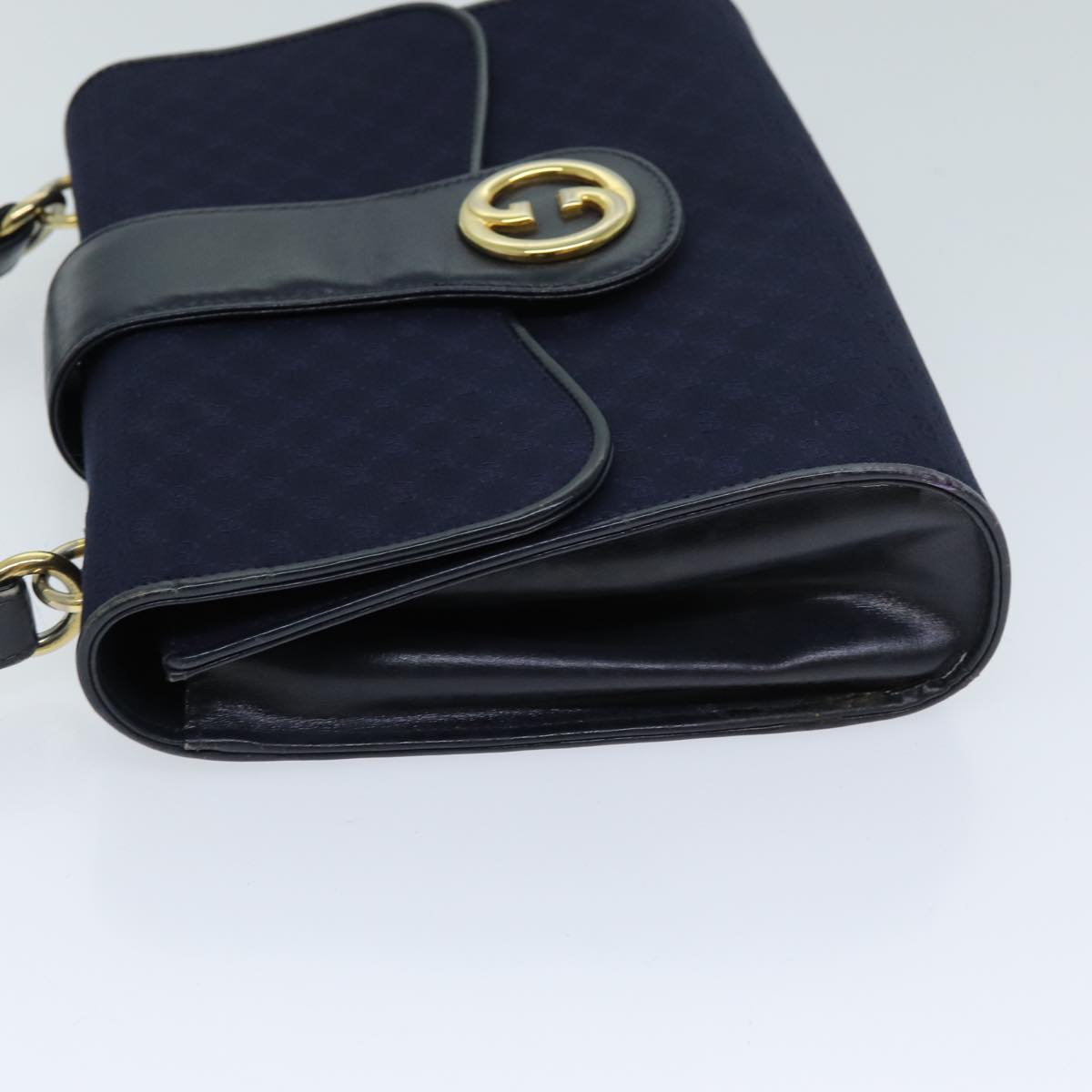Luxury Gucci Trending 2025 Micro GG Canvas Shoulder Bag Navy  73031