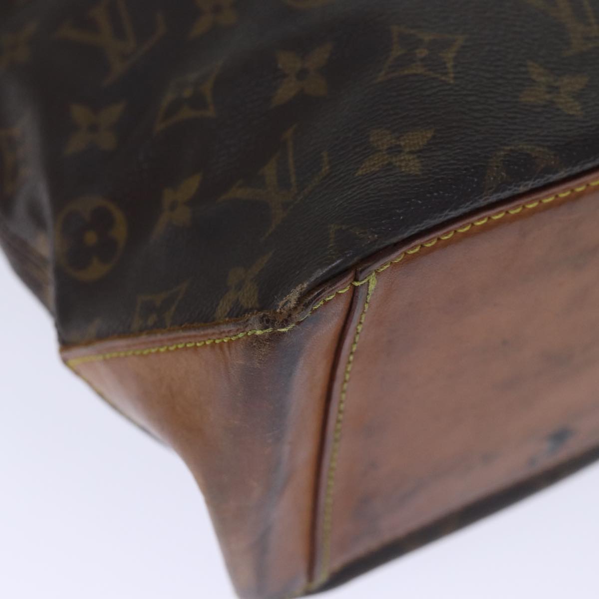 LOUIS VUITTON Monogram Cabas Piano Tote Bag M51148 LV 73078