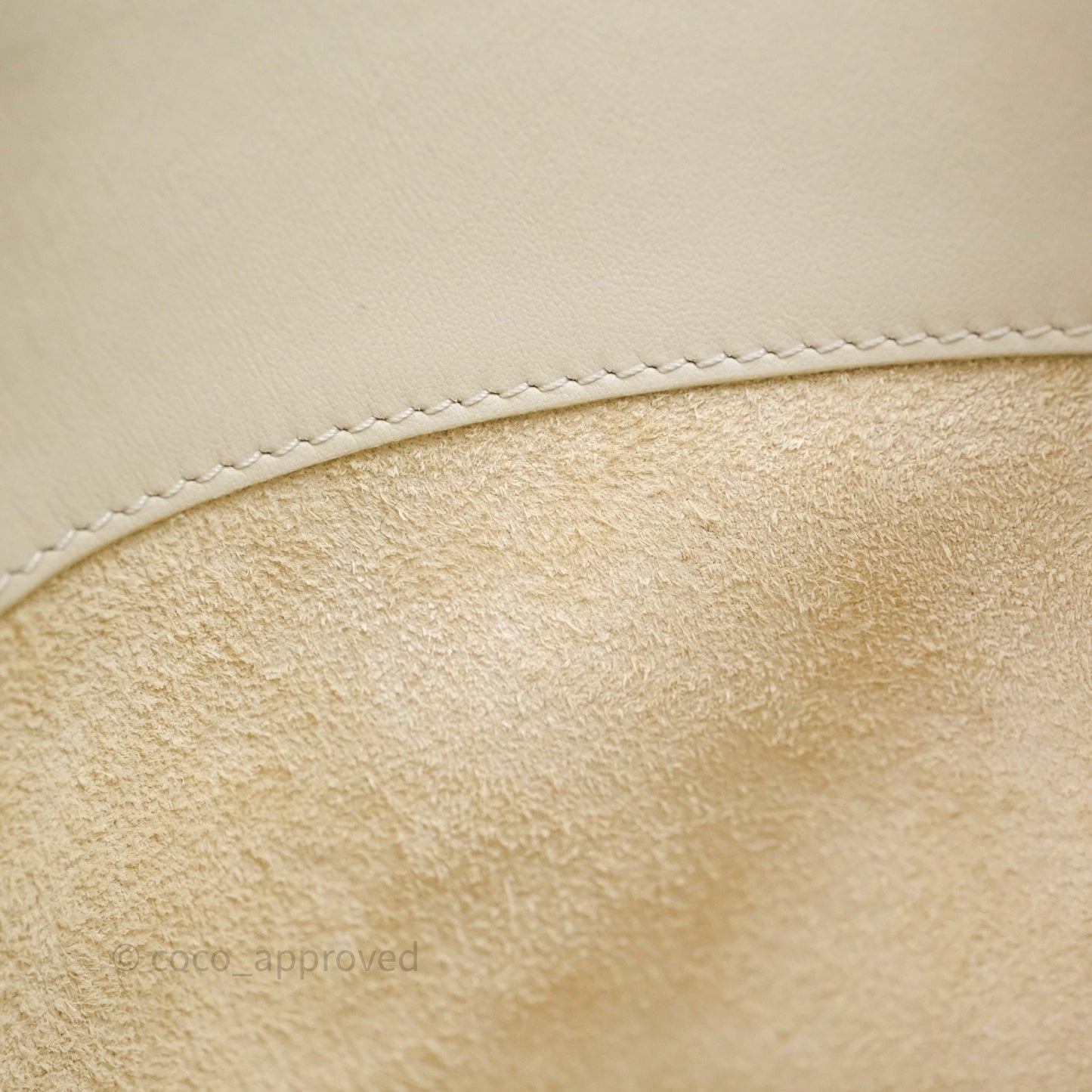 Celine Teen Bucket 16 Bag Ivory White Calfskin