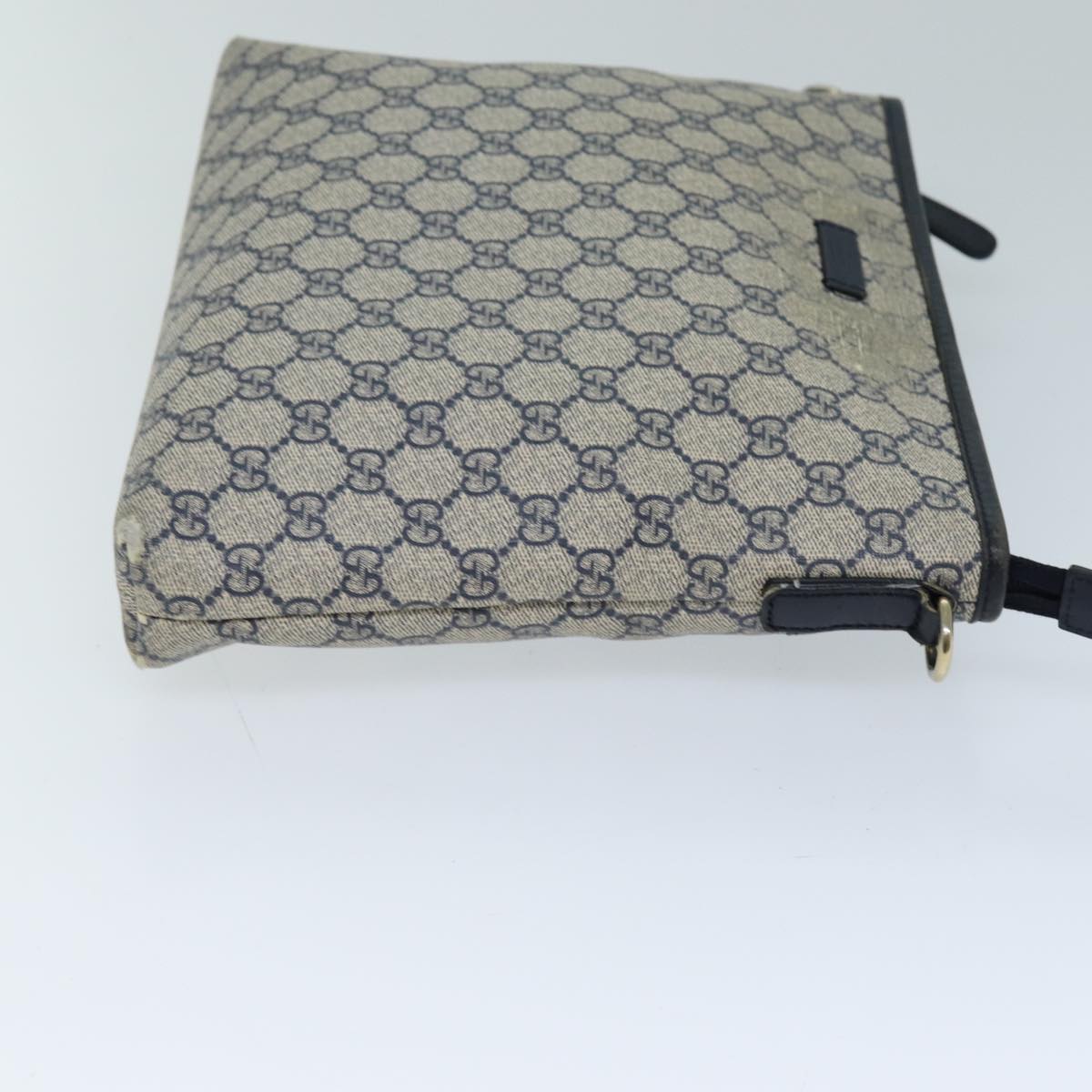 Luxury Gucci Trending 2025 GG Supreme Shoulder Bag PVC Outlet Navy 388924  73108