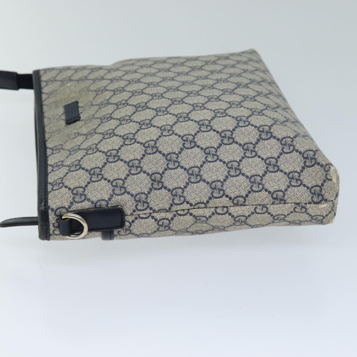 Luxury Gucci Trending 2025 GG Supreme Shoulder Bag PVC Outlet Navy 388924  73108
