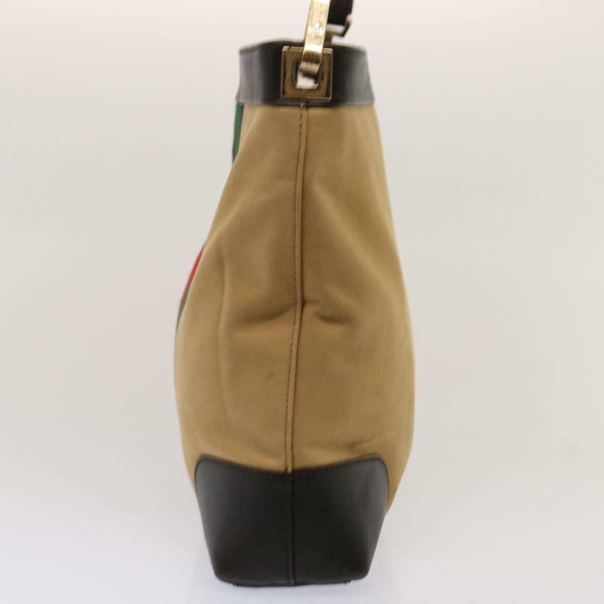 Luxury Gucci Trending 2025 Web Sherry Line Shoulder Bag Canvas Beige Green Red 001 4231  73115