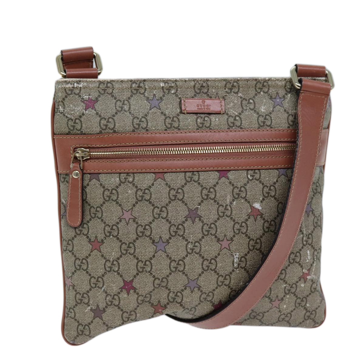 Luxury Gucci Trending 2025 GG Supreme Shoulder Bag PVC Beige 295257  73121