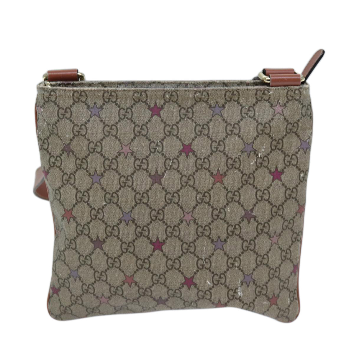 Luxury Gucci Trending 2025 GG Supreme Shoulder Bag PVC Beige 295257  73121