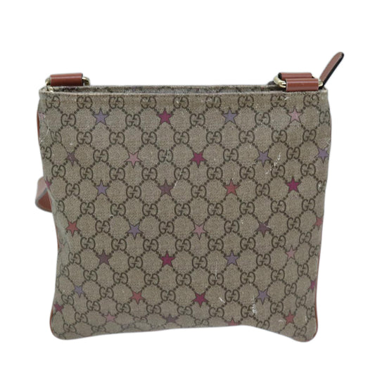 Luxury Gucci Trending 2025 GG Supreme Shoulder Bag PVC Beige 295257  73121