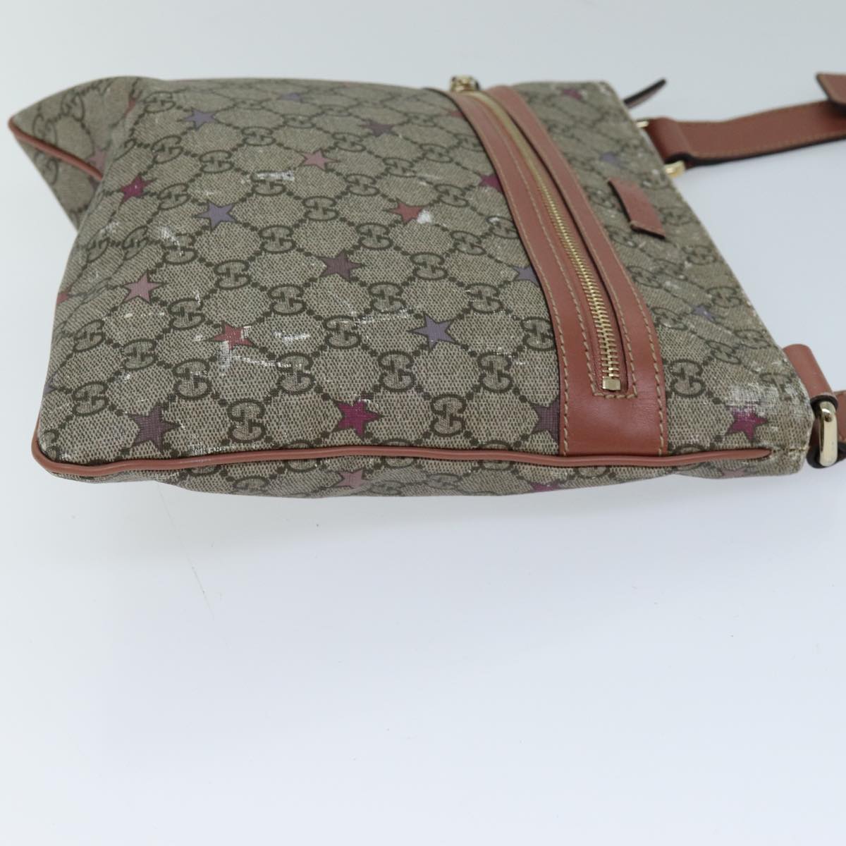 Luxury Gucci Trending 2025 GG Supreme Shoulder Bag PVC Beige 295257  73121
