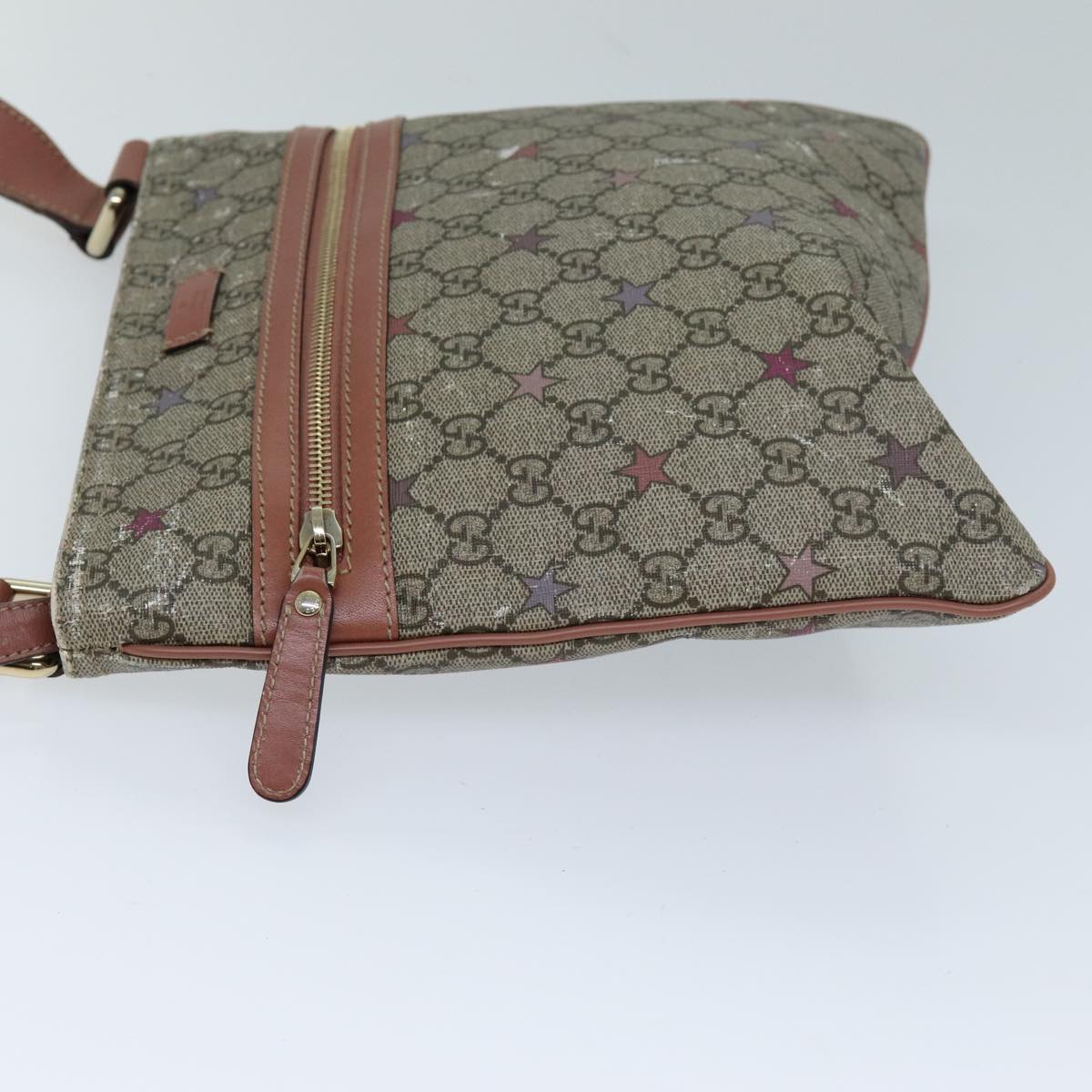 Luxury Gucci Trending 2025 GG Supreme Shoulder Bag PVC Beige 295257  73121