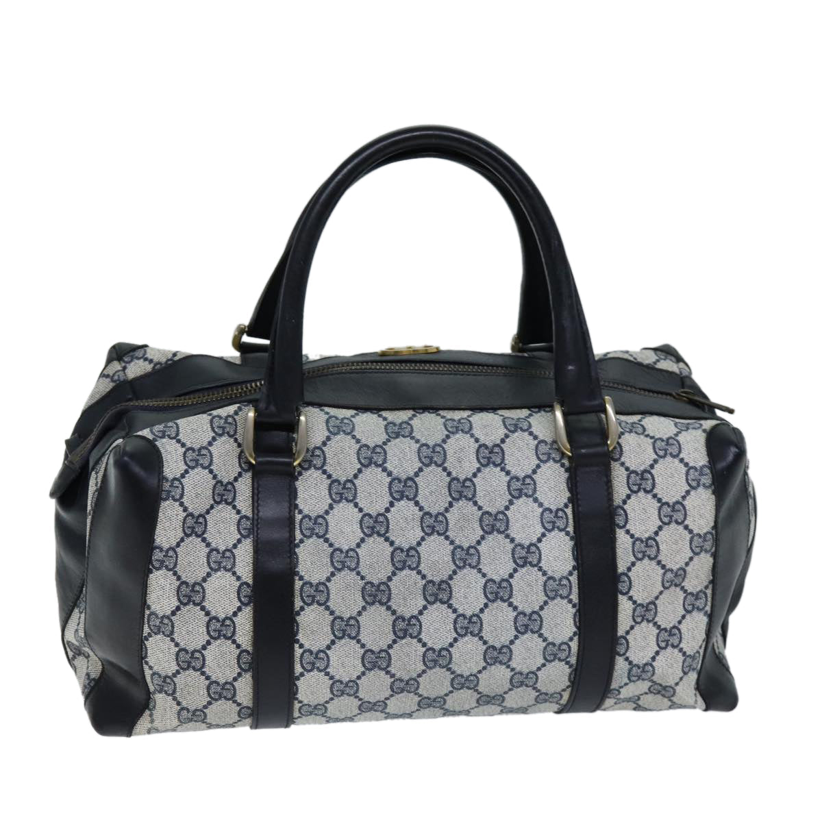 Luxury Gucci Trending 2025 GG Supreme Hand Bag PVC Navy  73123
