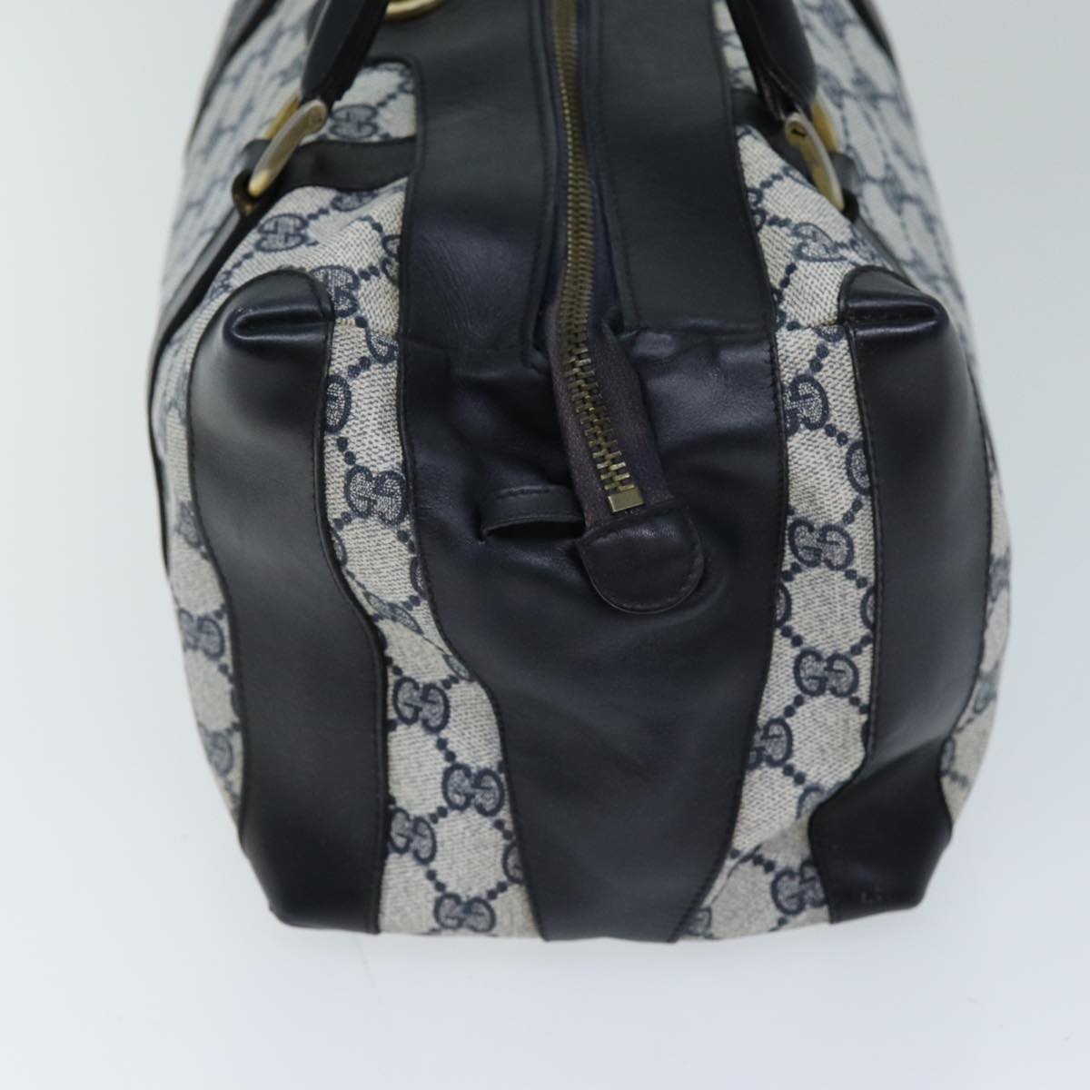 Luxury Gucci Trending 2025 GG Supreme Hand Bag PVC Navy  73123