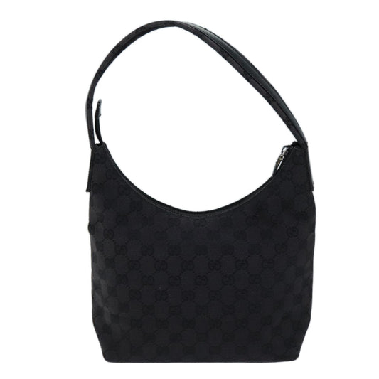 Luxury Gucci Trending 2025 GG Canvas Shoulder Bag Black 001 3386 1705  73127