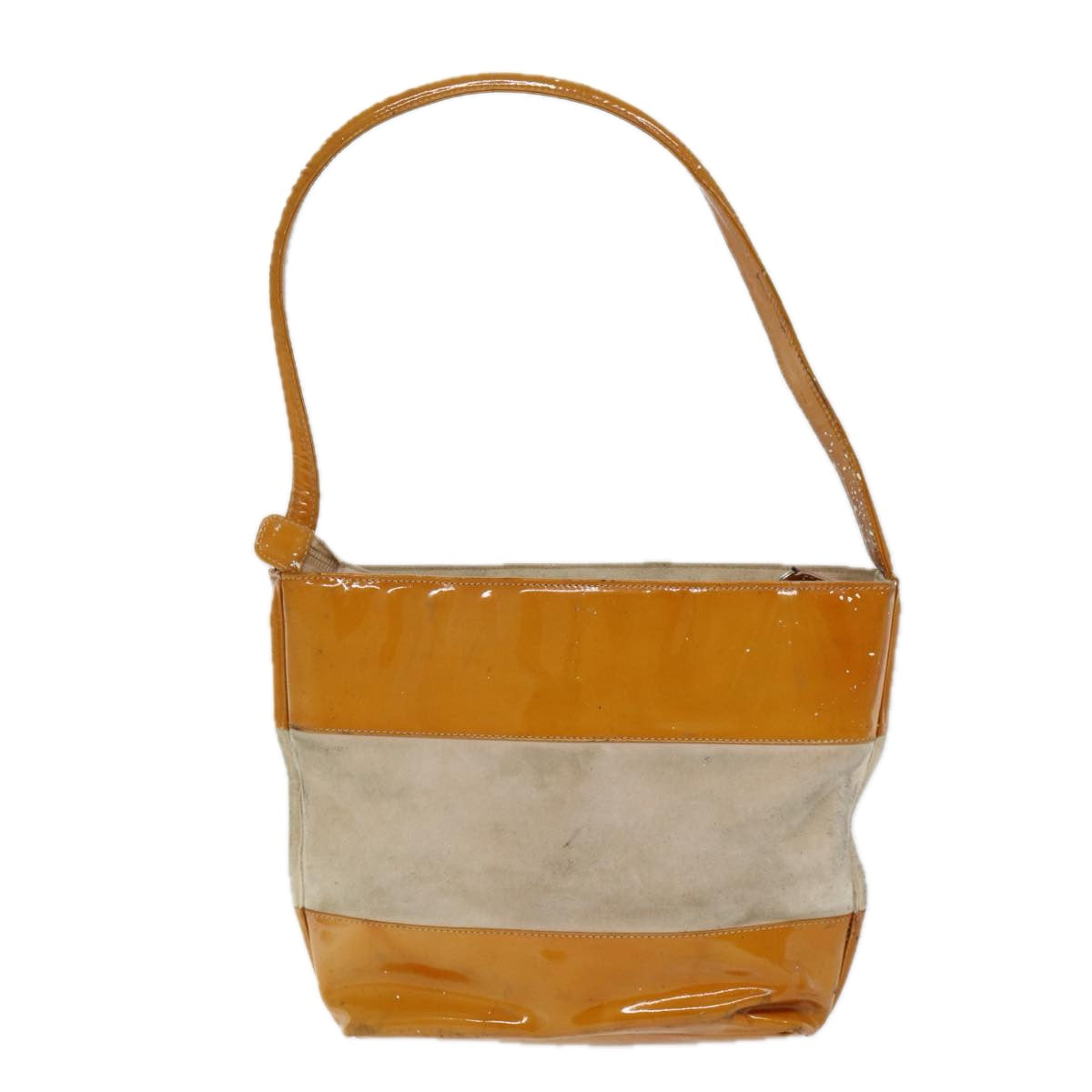 Luxury Gucci Trending 2025 Shoulder Bag Patent leather Orange  73145