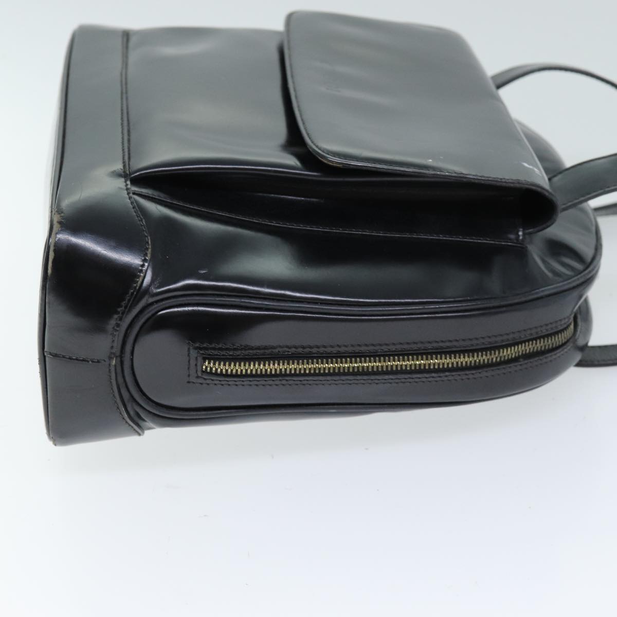 Luxury Gucci Trending 2025 Shoulder Bag Patent leather Black 001 090 1649  73156