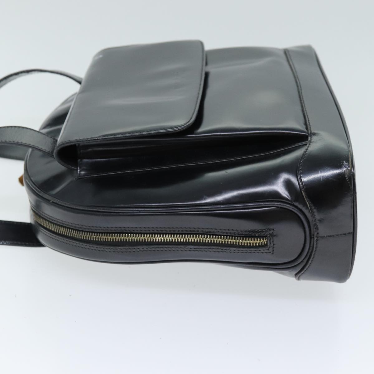 Luxury Gucci Trending 2025 Shoulder Bag Patent leather Black 001 090 1649  73156