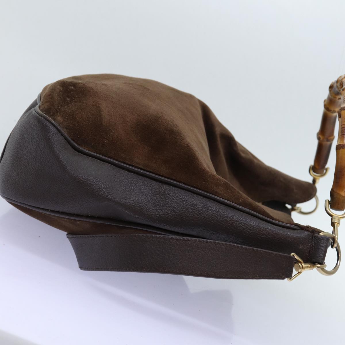 Luxury Gucci Trending 2025 Bamboo Shoulder Bag Leather 2way Brown 001 1781 1577  73162