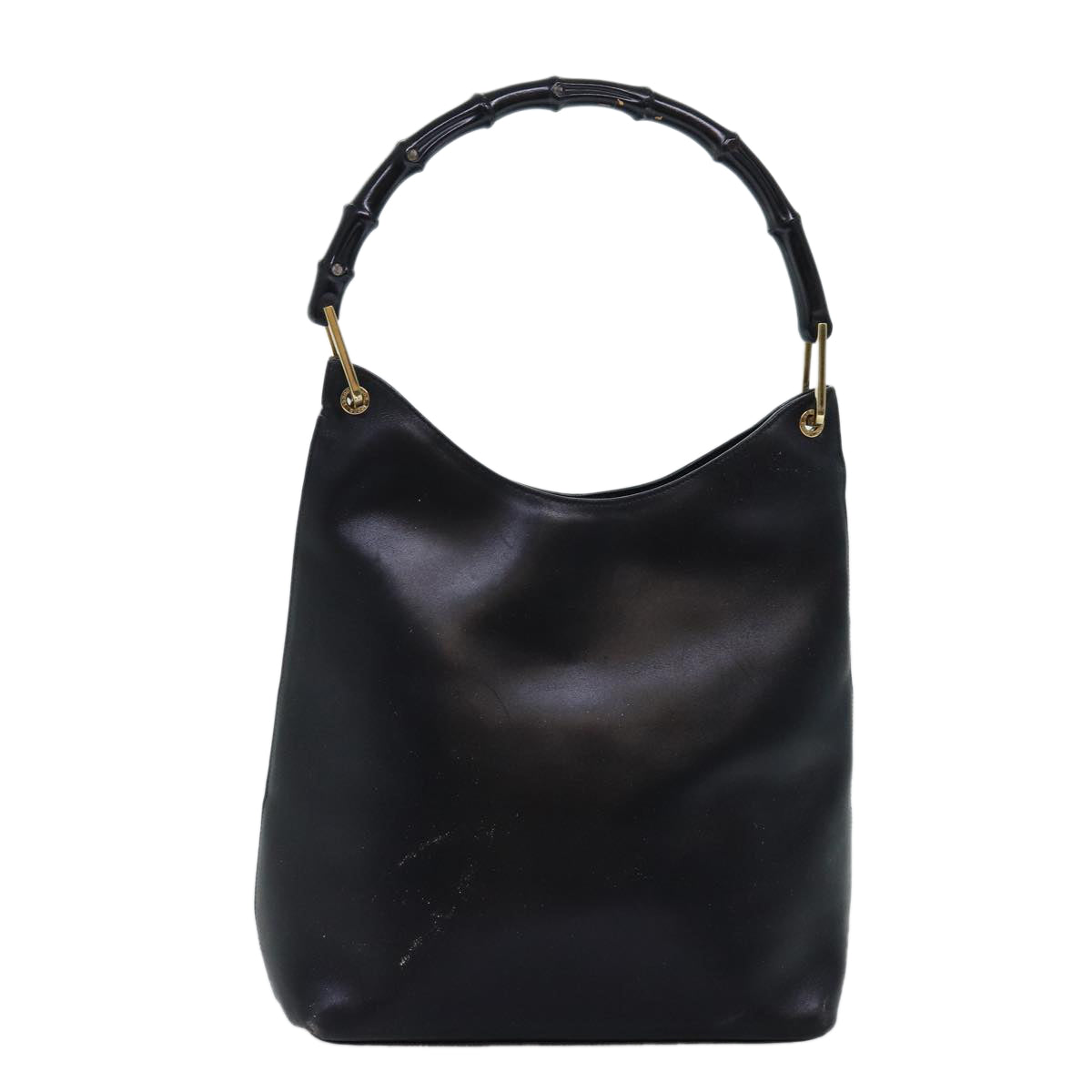 Luxury Gucci Trending 2025 Bamboo Shoulder Bag Leather Black 0013006  73163