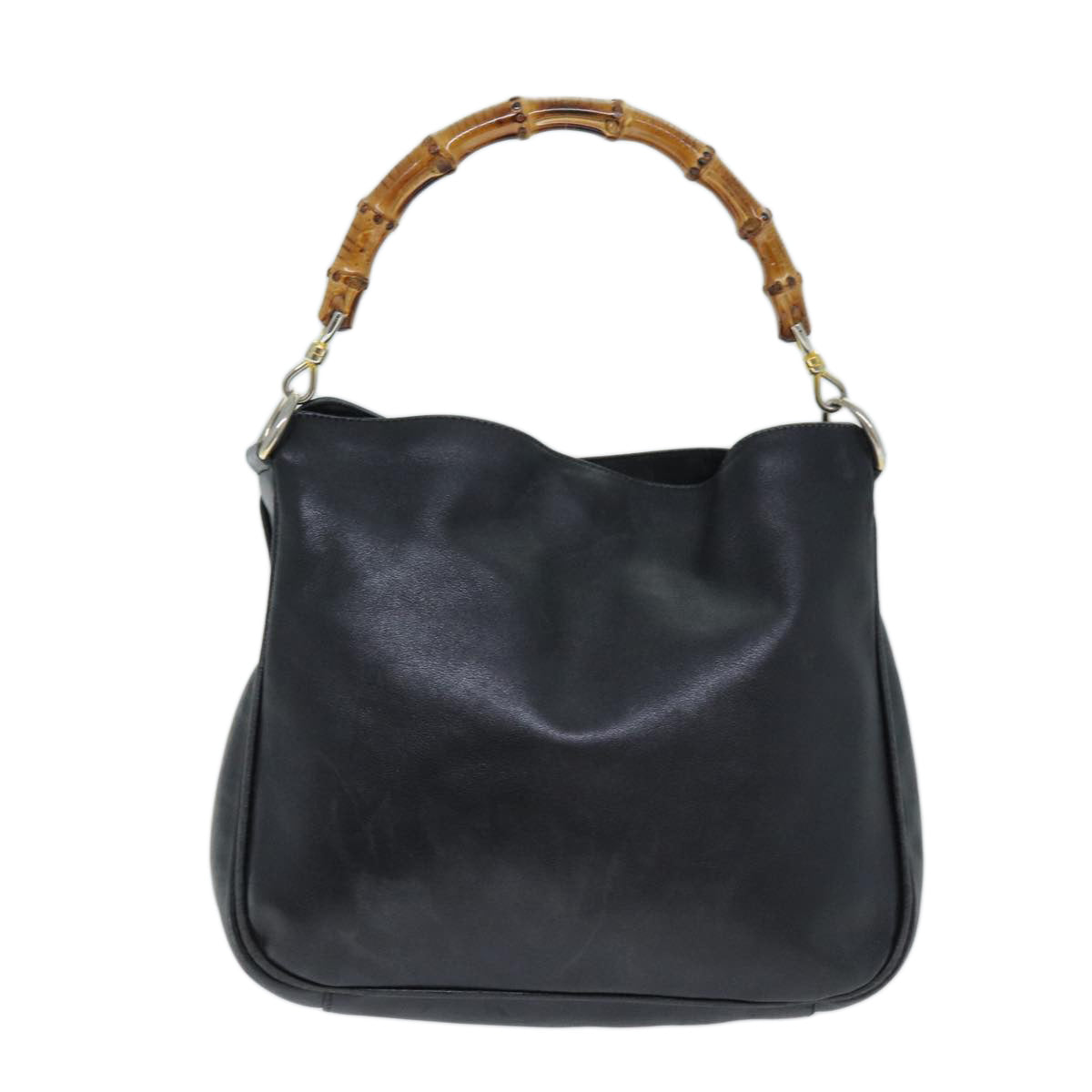 Luxury Gucci Trending 2025 Bamboo Shoulder Bag Leather 2way Black  73164