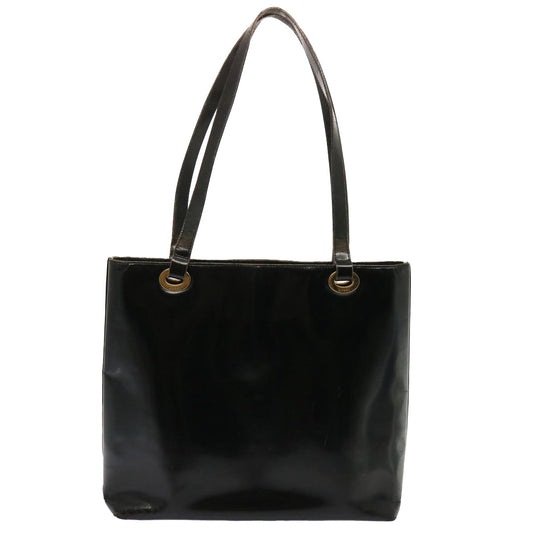 Luxury Gucci Trending 2025 Tote Bag Patent leather Black  73166