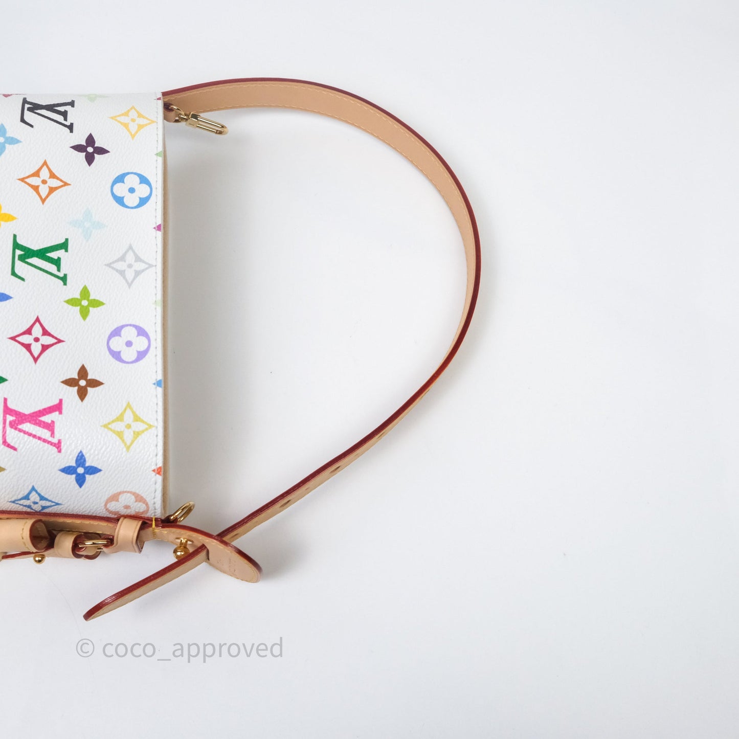 Louis Vuitton x Takashi Murakami All In BB Bag Multicolore Blanc Monogram Canvas