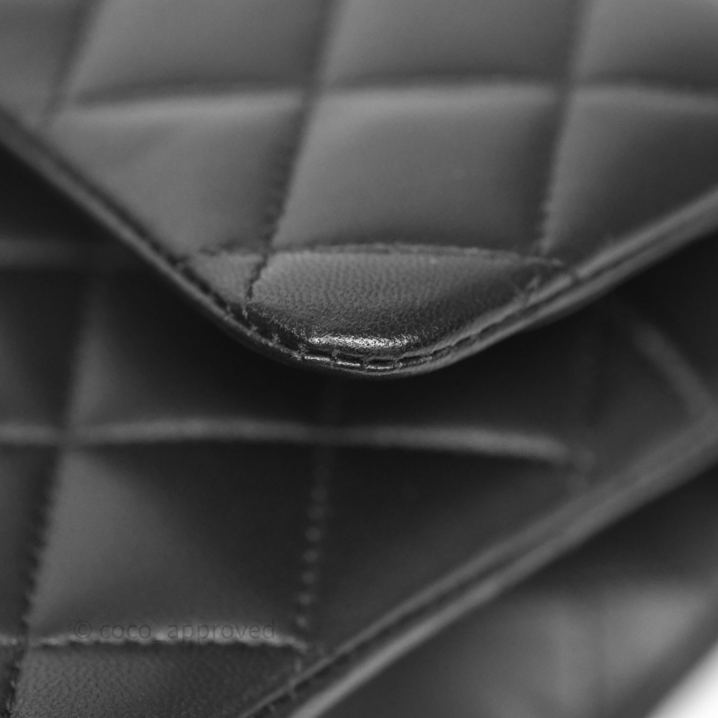 Chanel Small Classic Flap Quilted Black Lambskin Gold Hardware