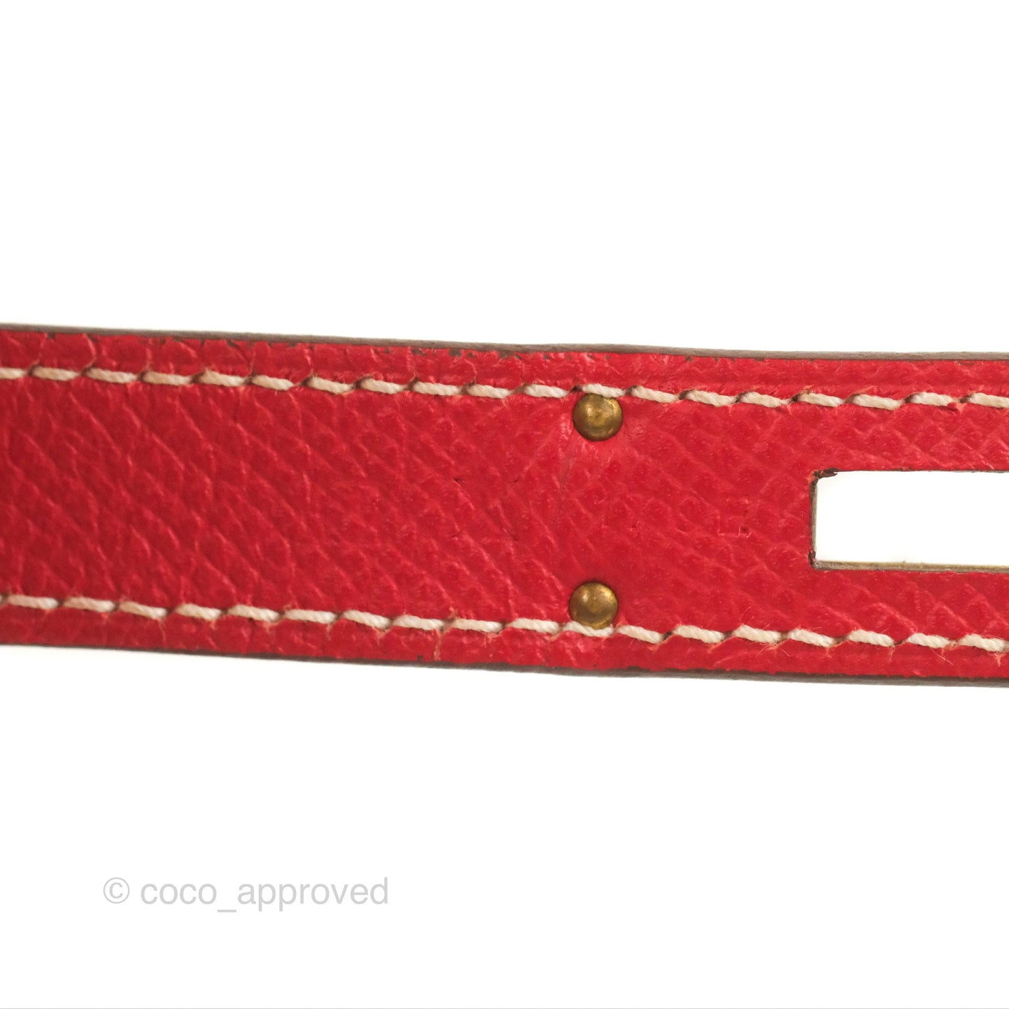 Hermès Candy Birkin 30 Rouge Casque/Blue Thalassa Epsom Permabrass Hardware