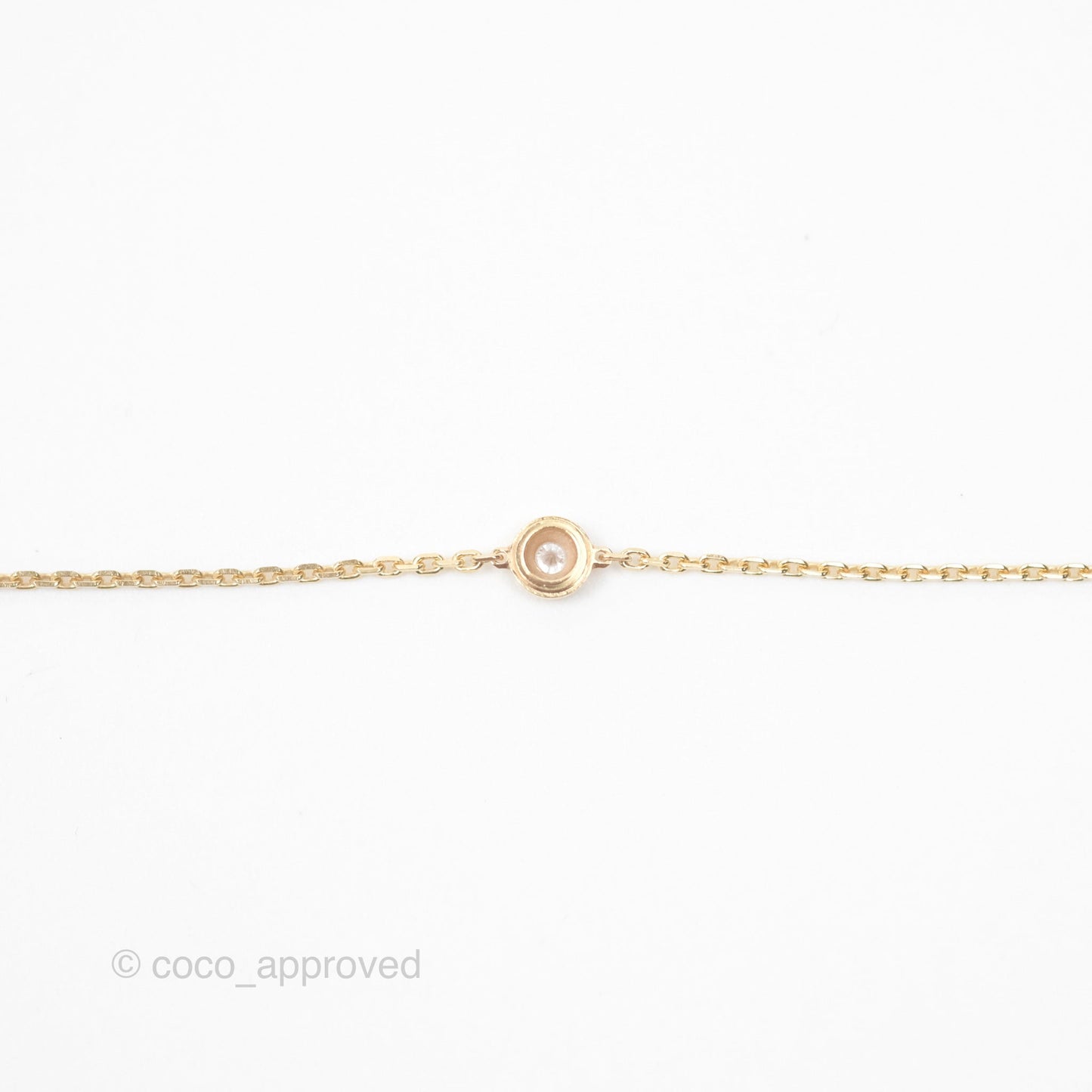 Cartier d'Amour Bracelet XS Yellow Gold Diamond