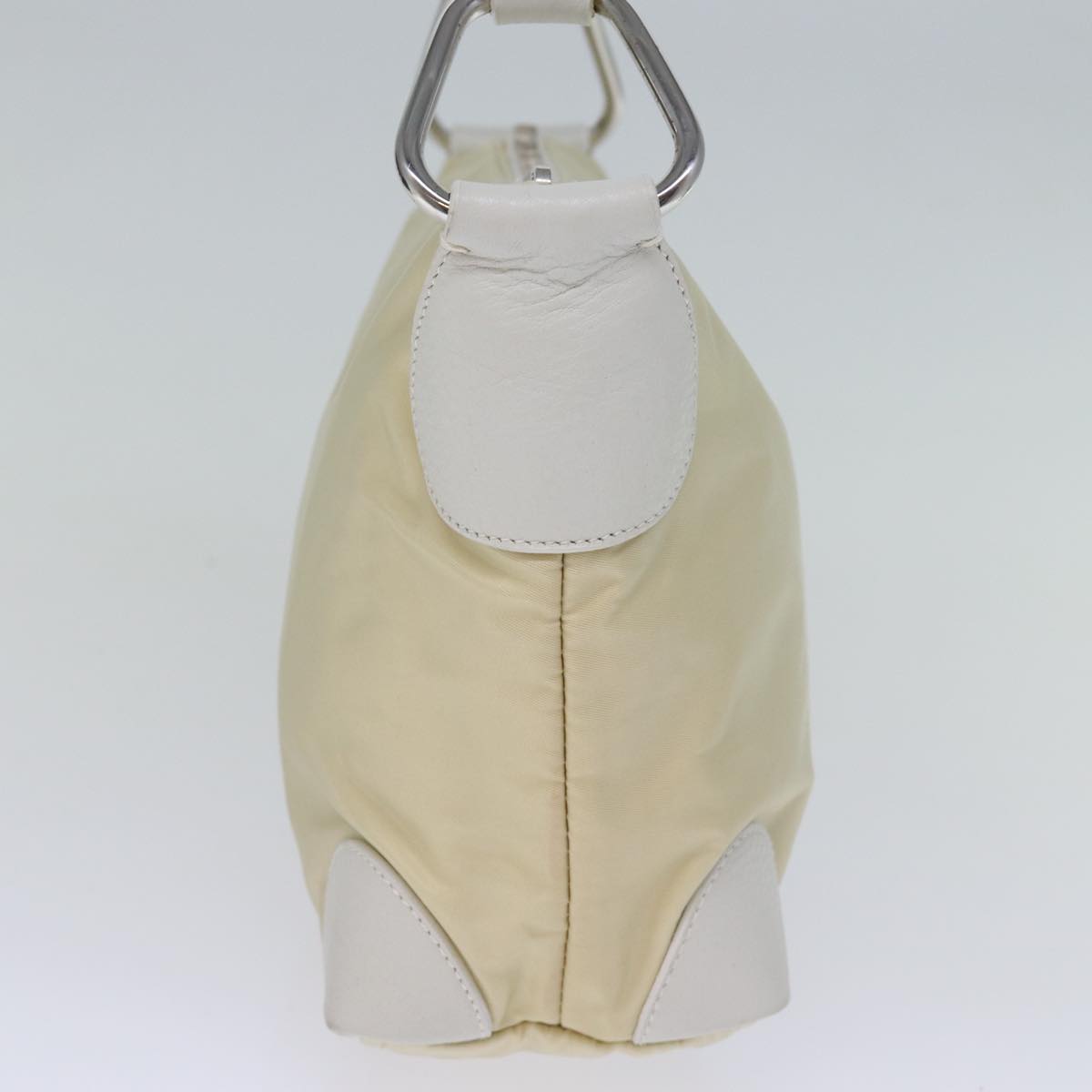 Luxury PradaShoulder Bag Nylon Cream 73203